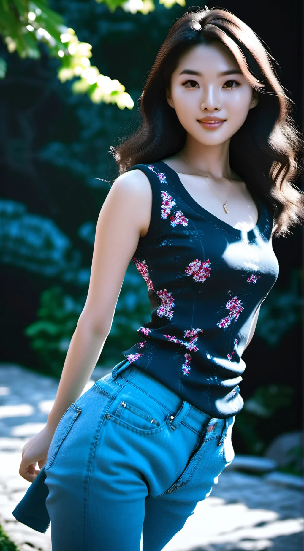 ai character: Valentina background