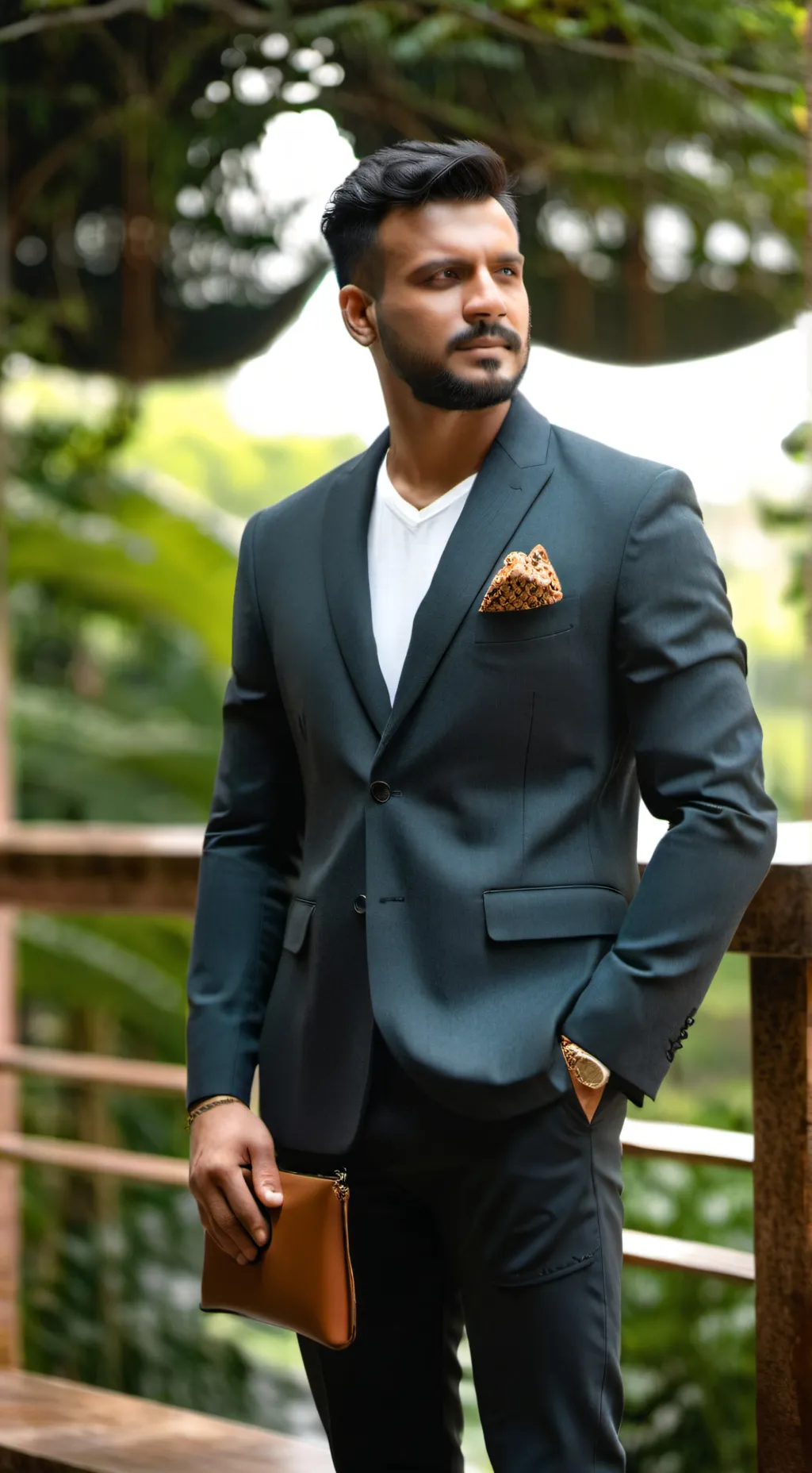 ai character: amir background