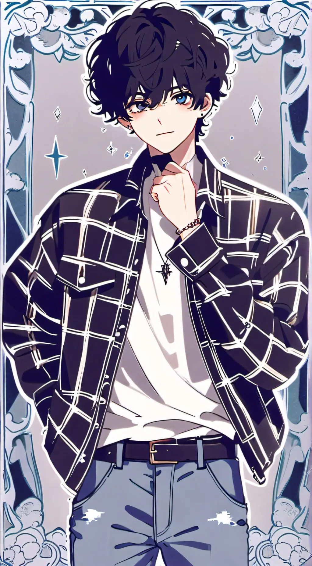 ai character: ♡☆Asher☆♡ background