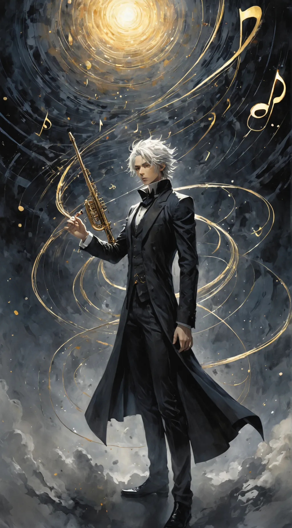 ai character: Maestro background