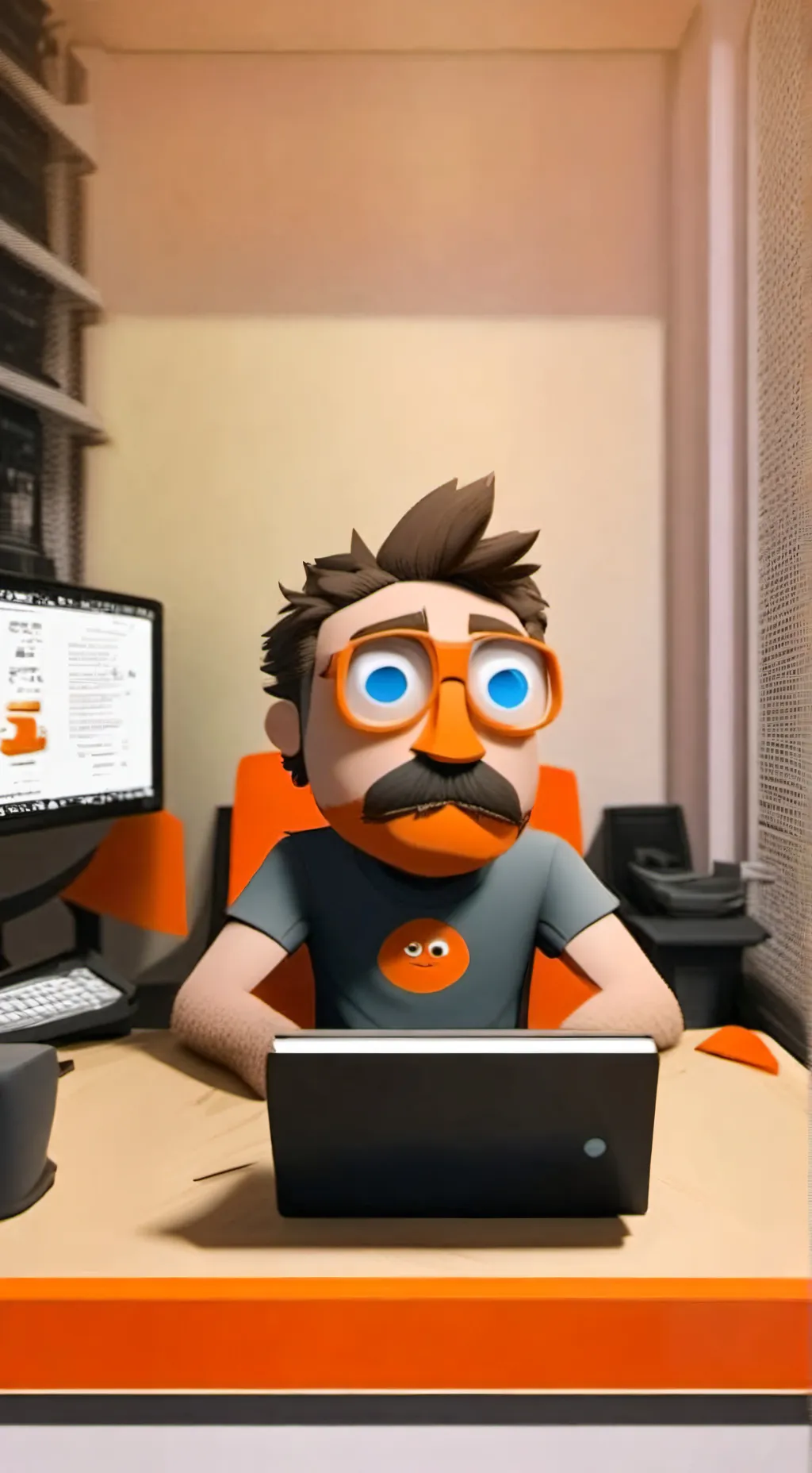 ai character: Protegent background