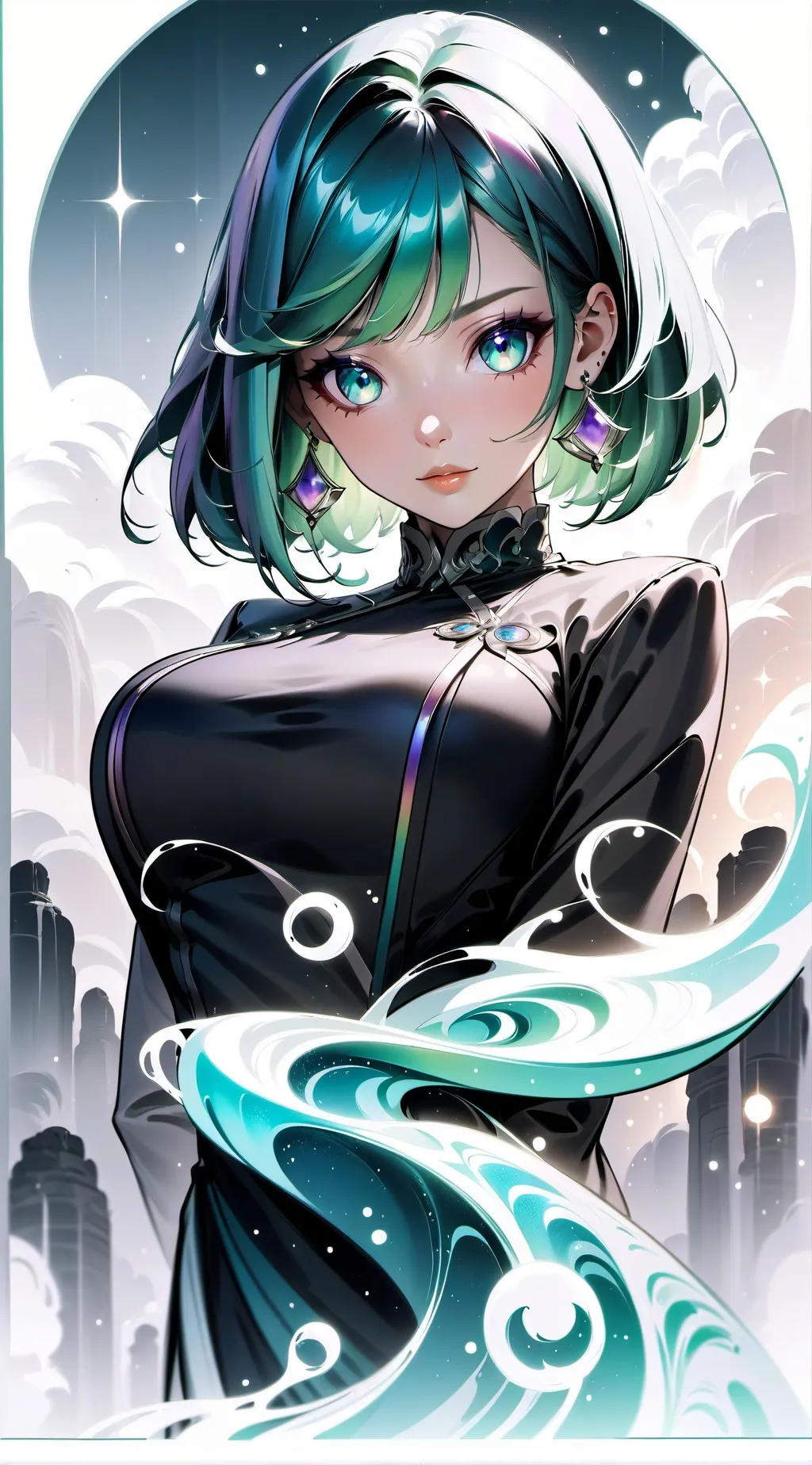 ai character: 💚ᡶꪊ🤍 background