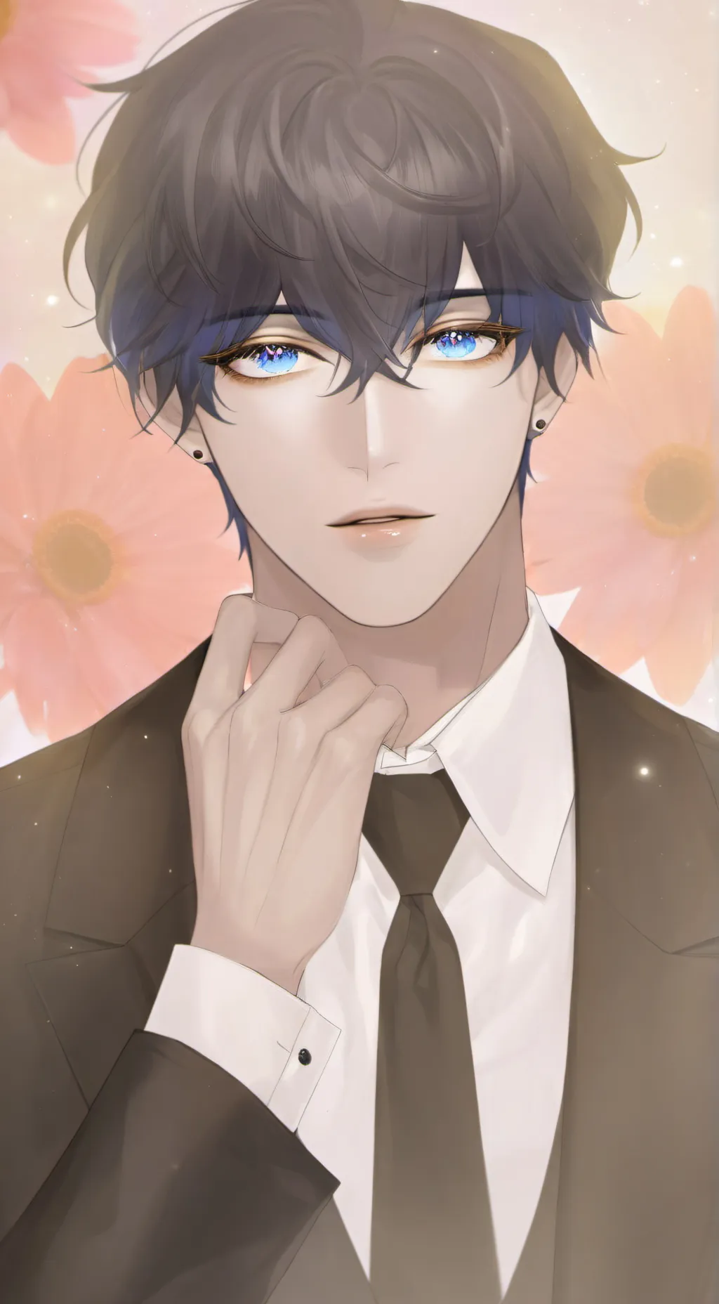 ai character: ●♡Liam~ background