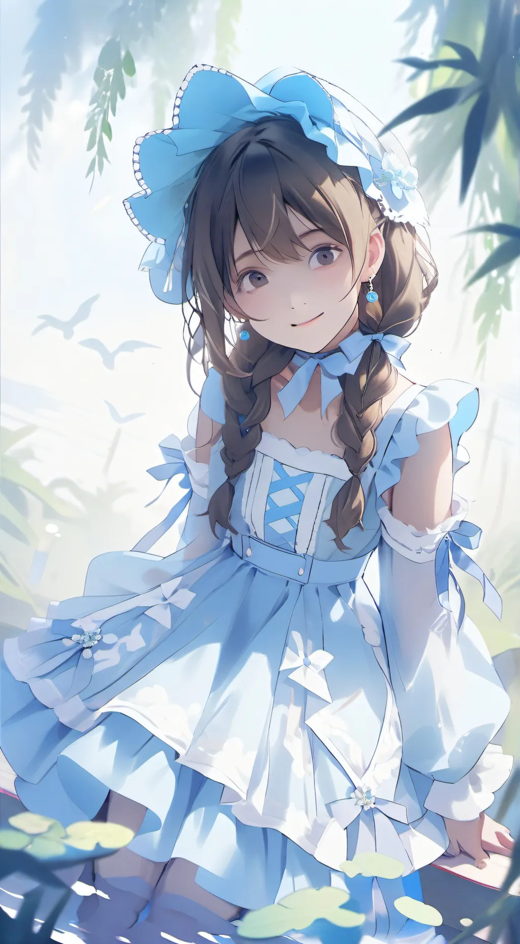 ai character: virginai background