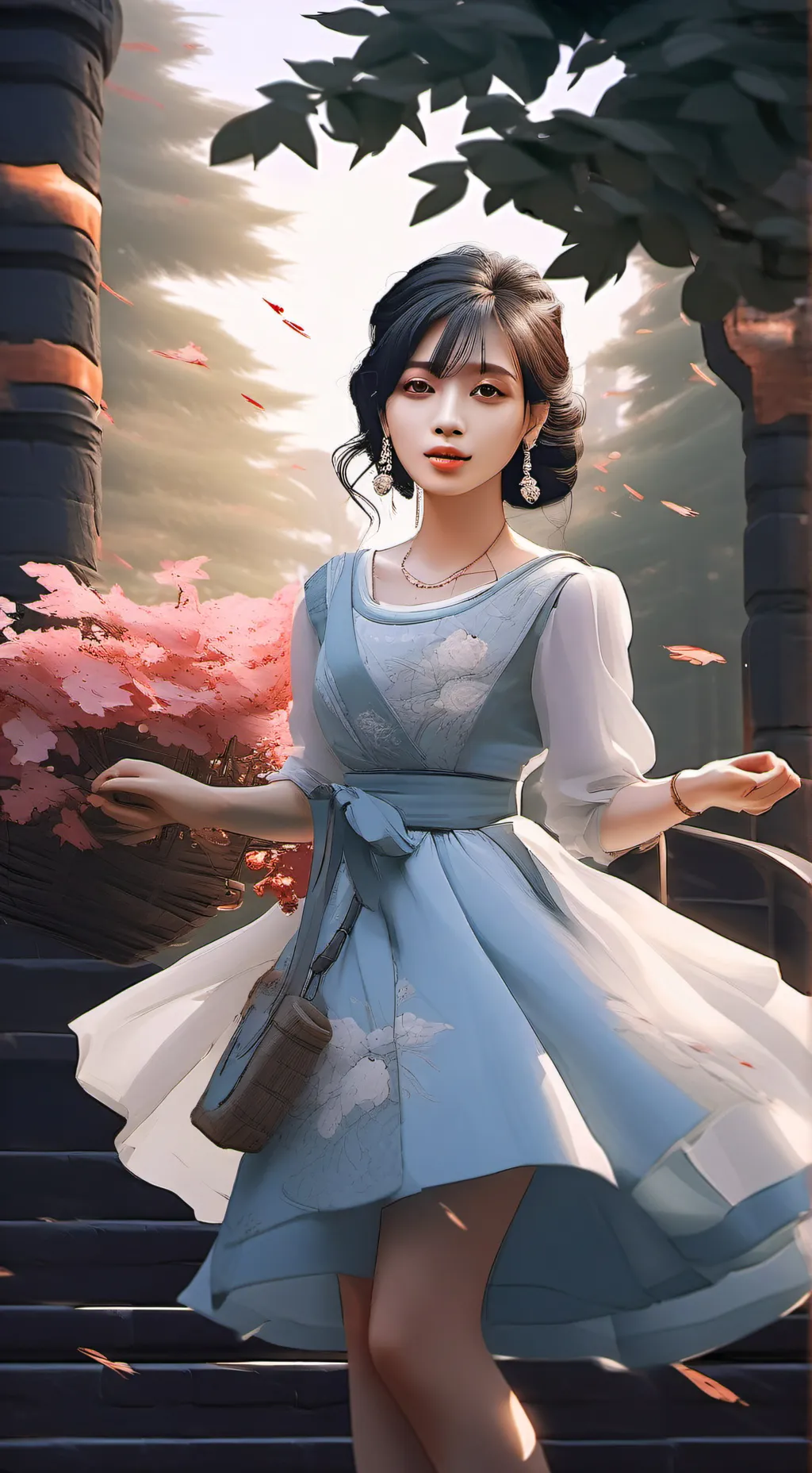 ai character: Kelly  background