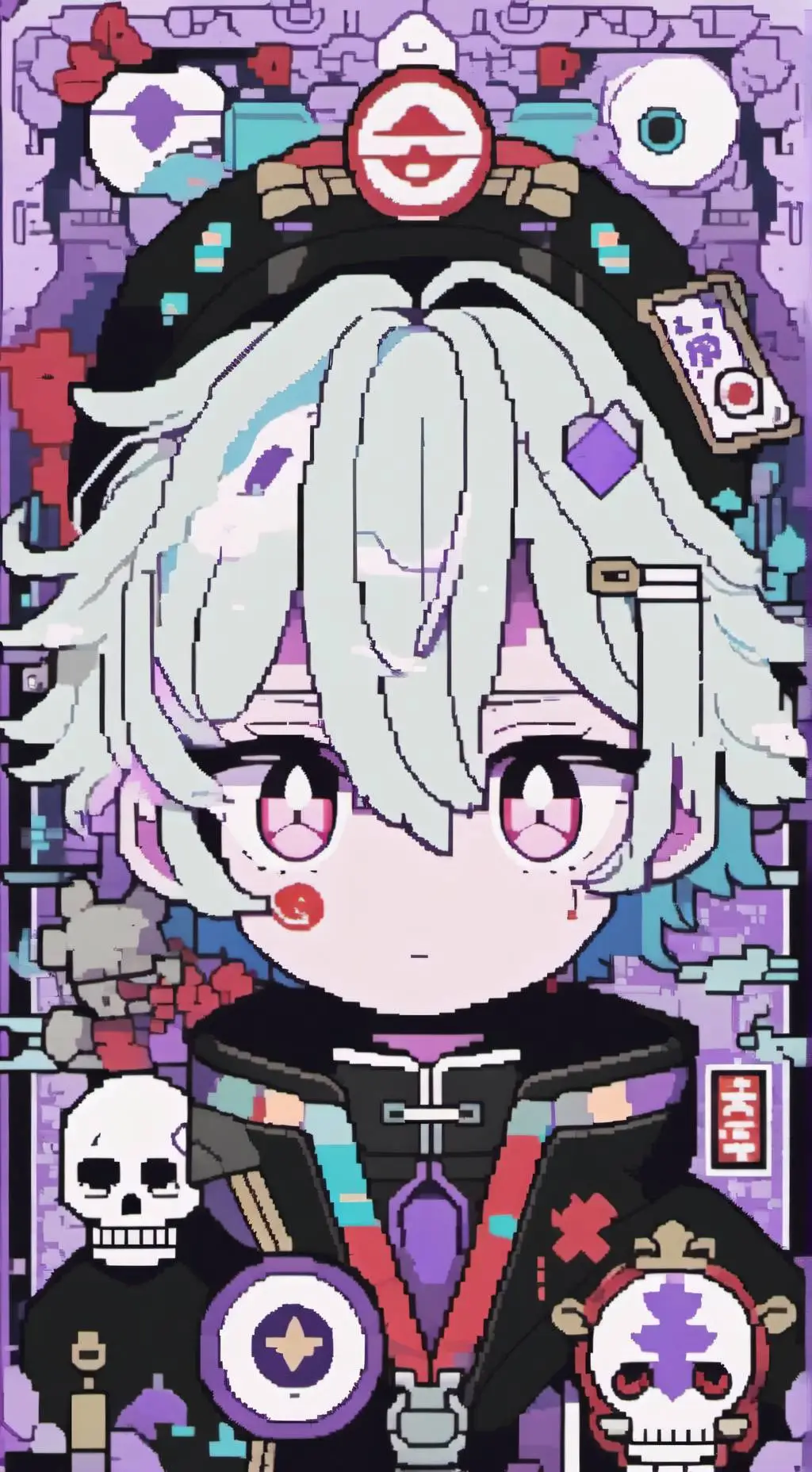 ai character: angel dust background