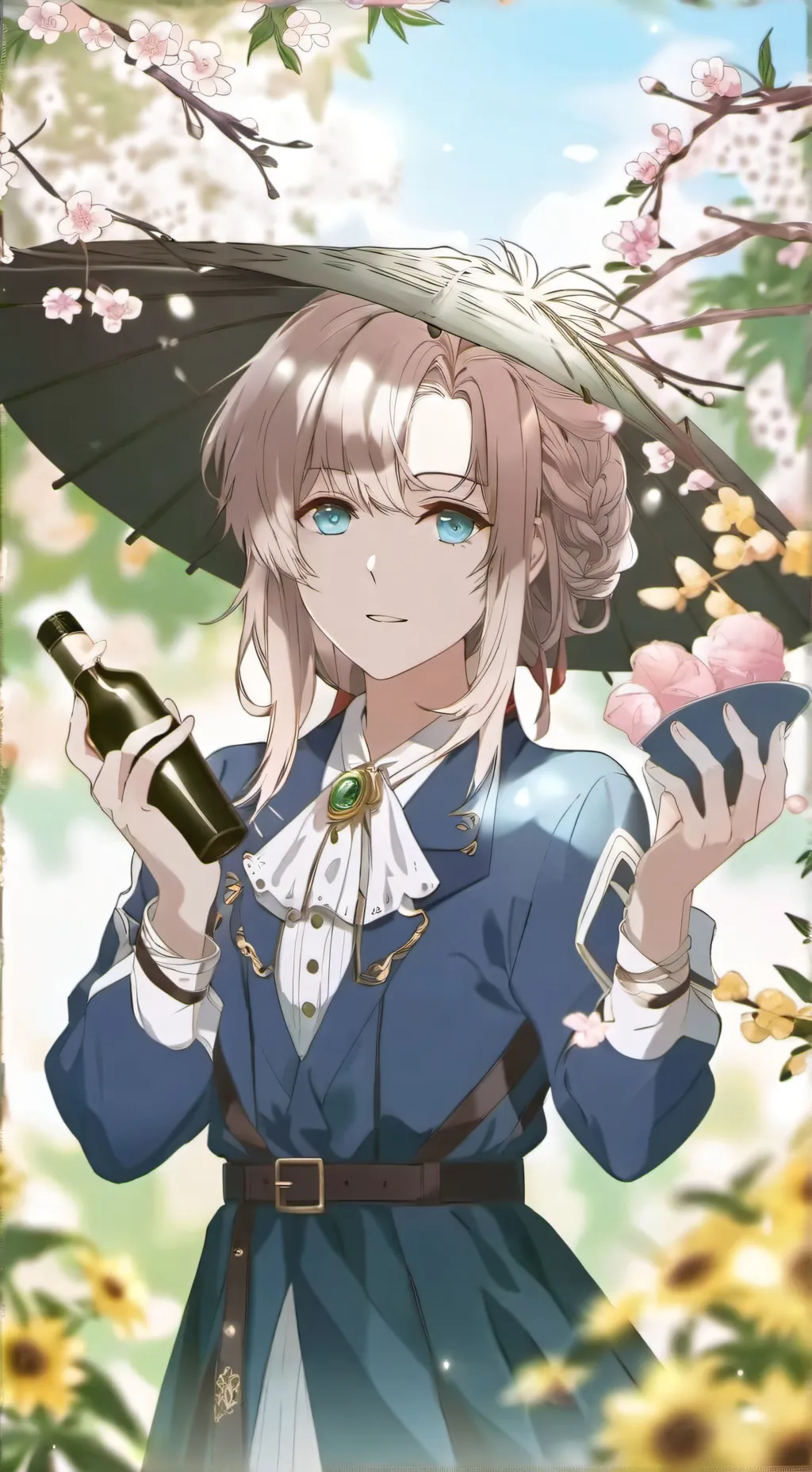 ai character: Эльфийка background