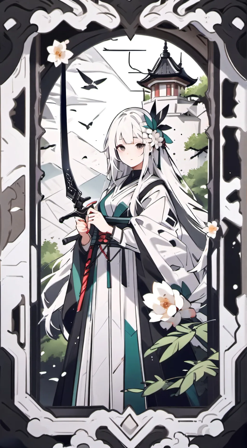 ai character: Tiny background