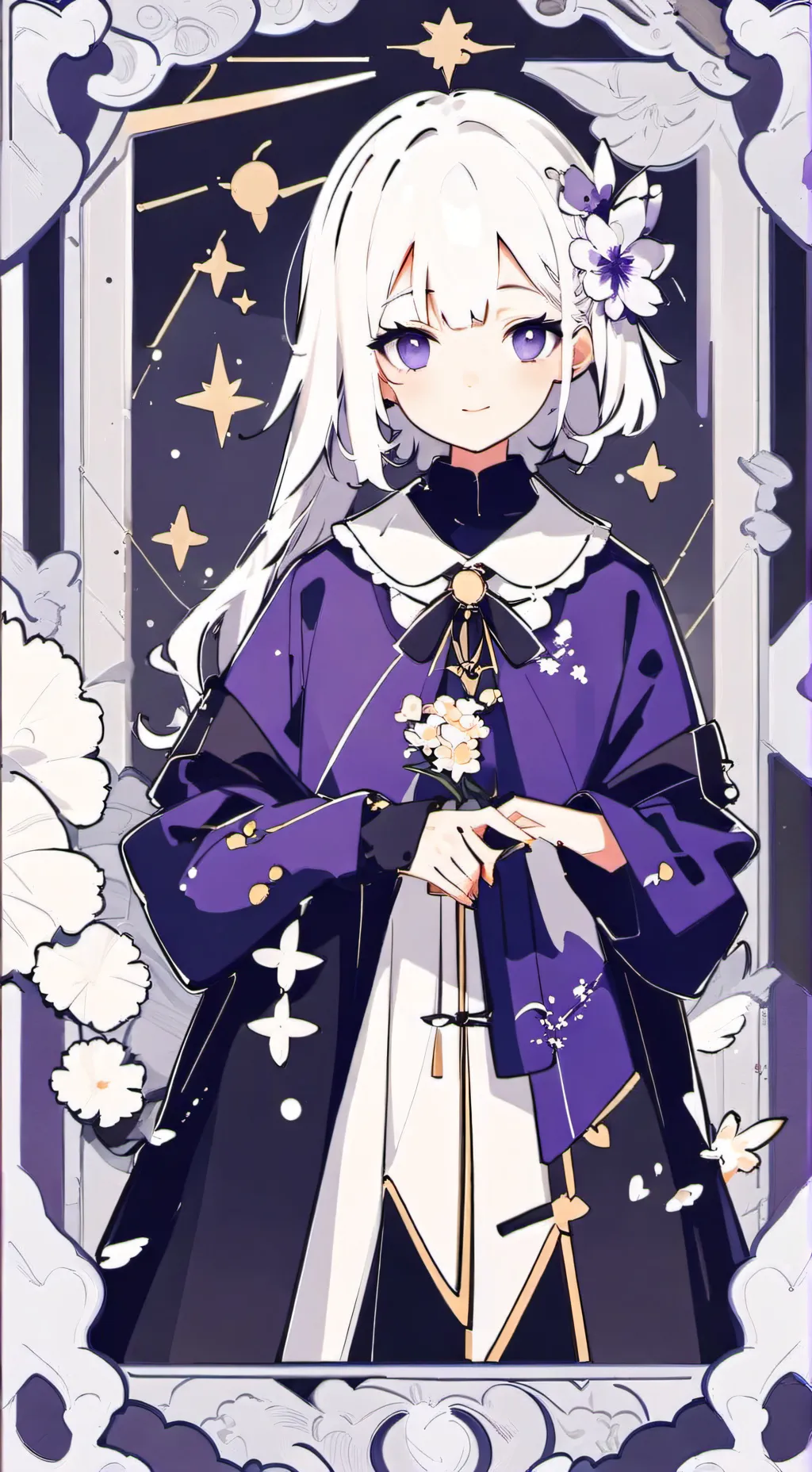 ai character: sakura  background
