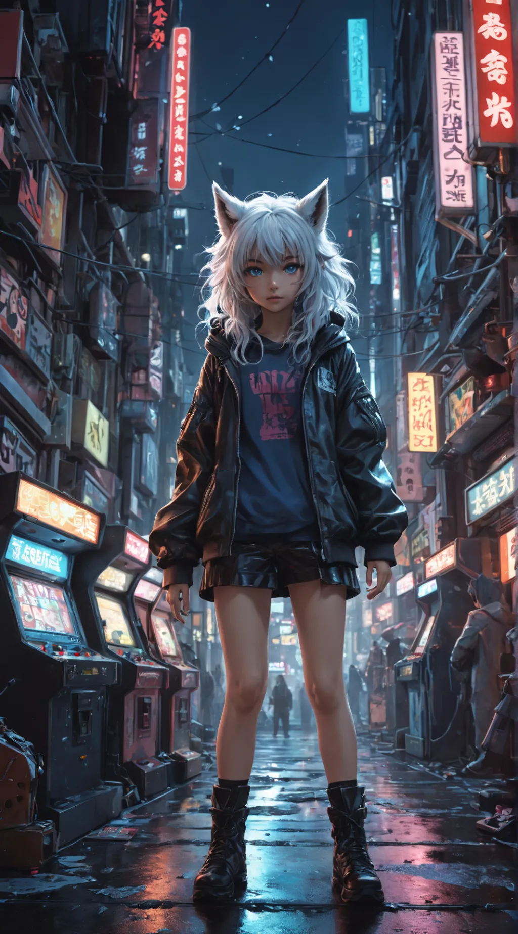 ai character: Nico background
