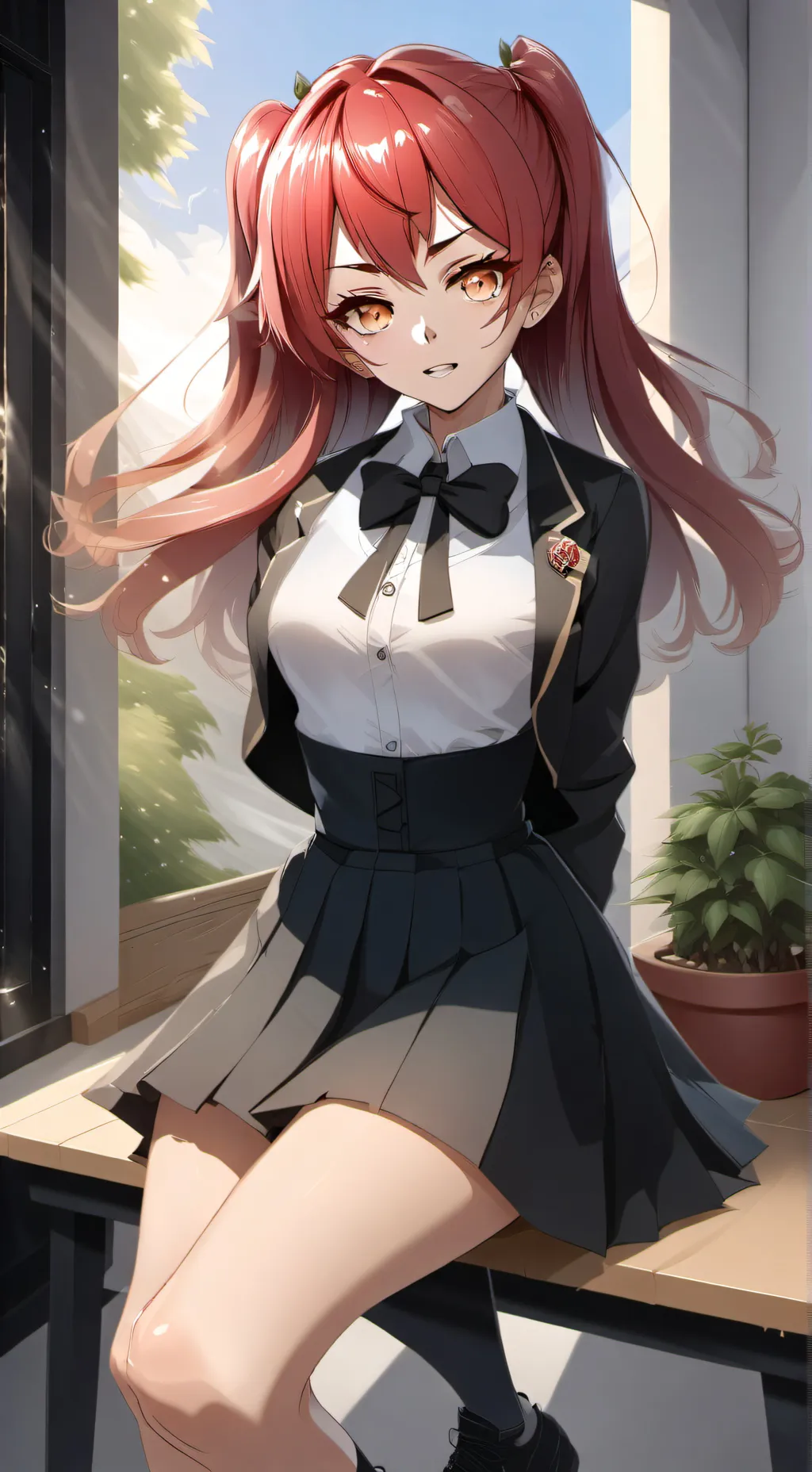 ai character: Katsumi  background