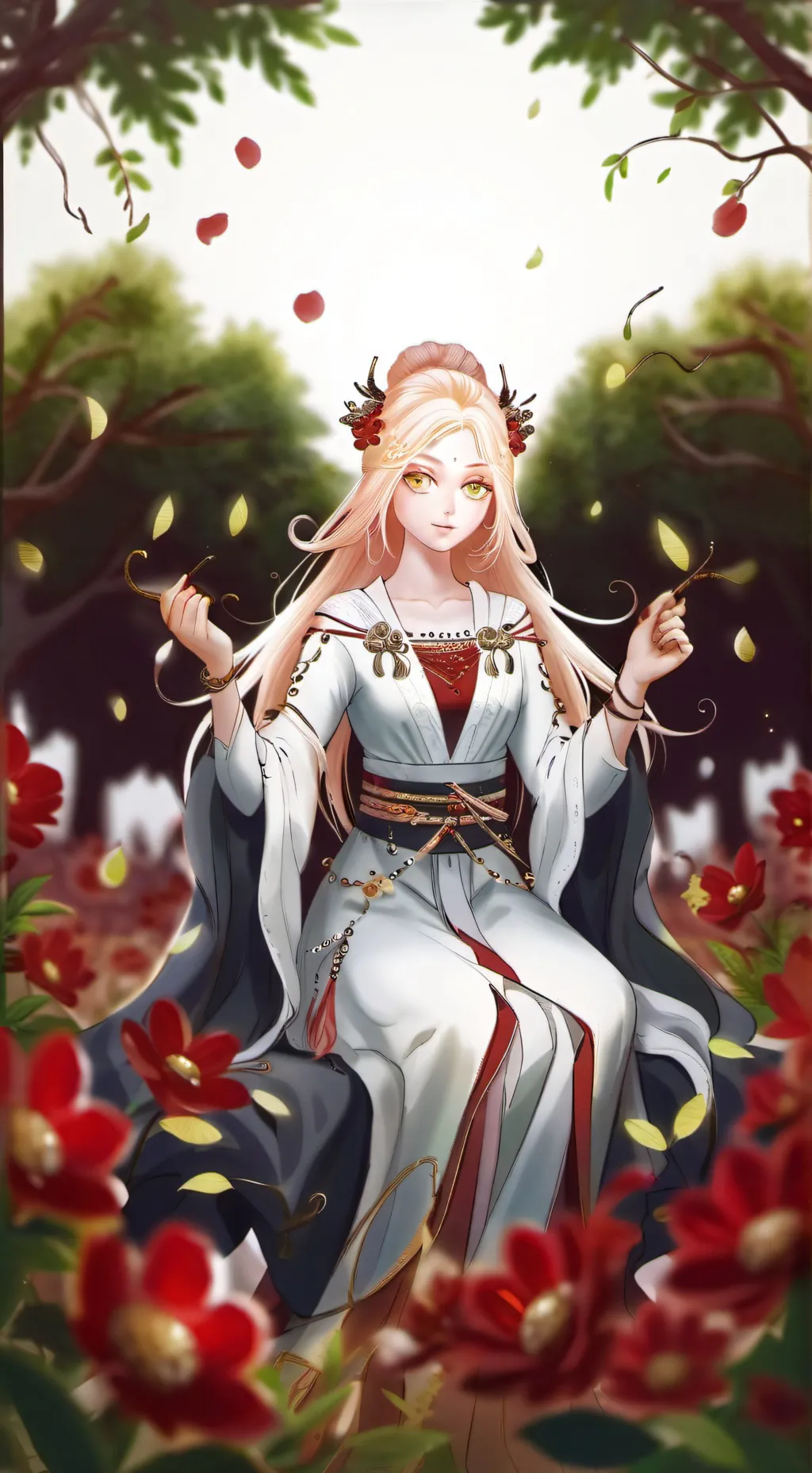 ai character: crepi x Damon slay background