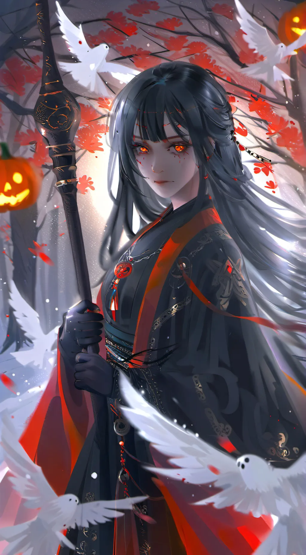 ai character: exorcist bella background