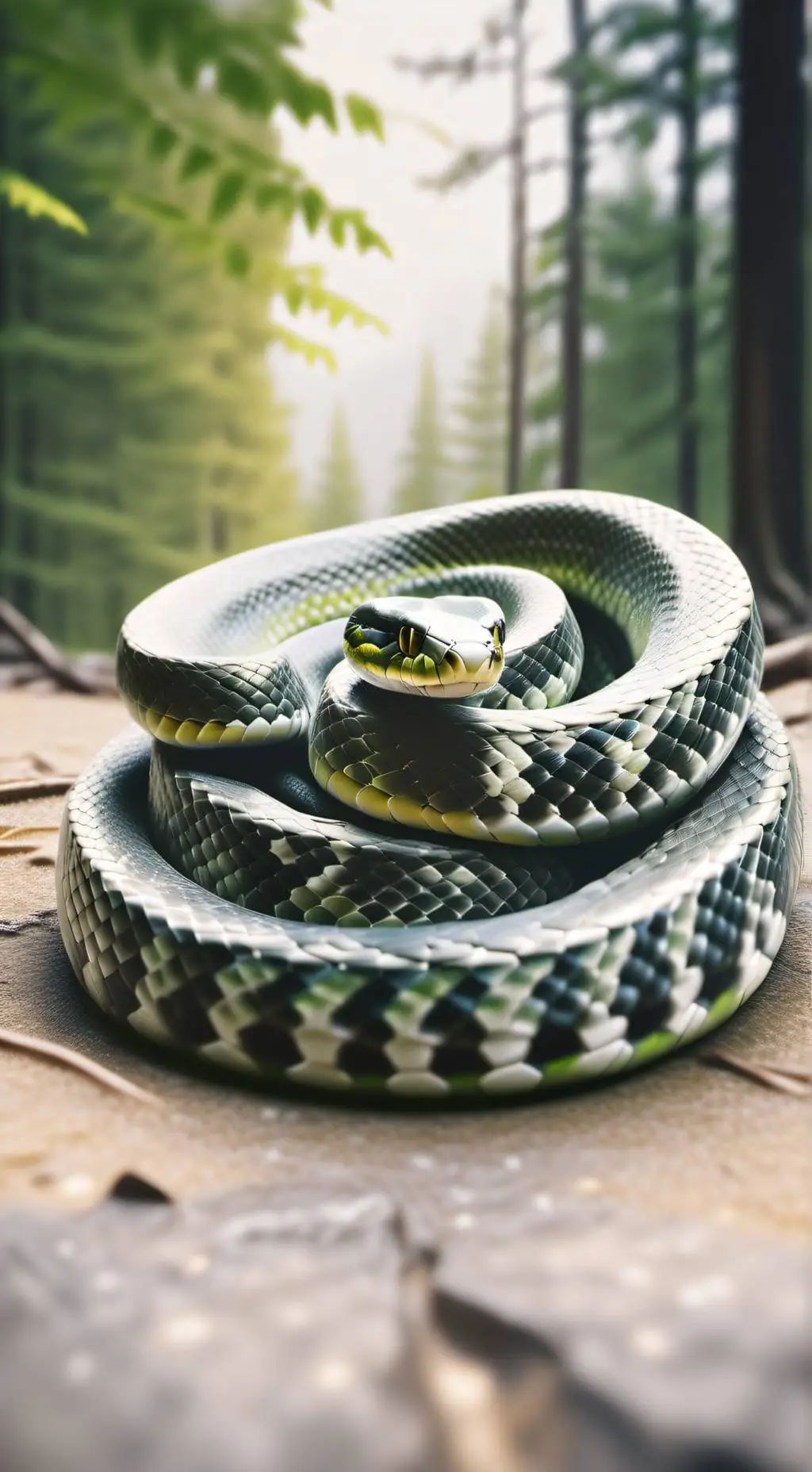 ai character: Preg Snake Curse background
