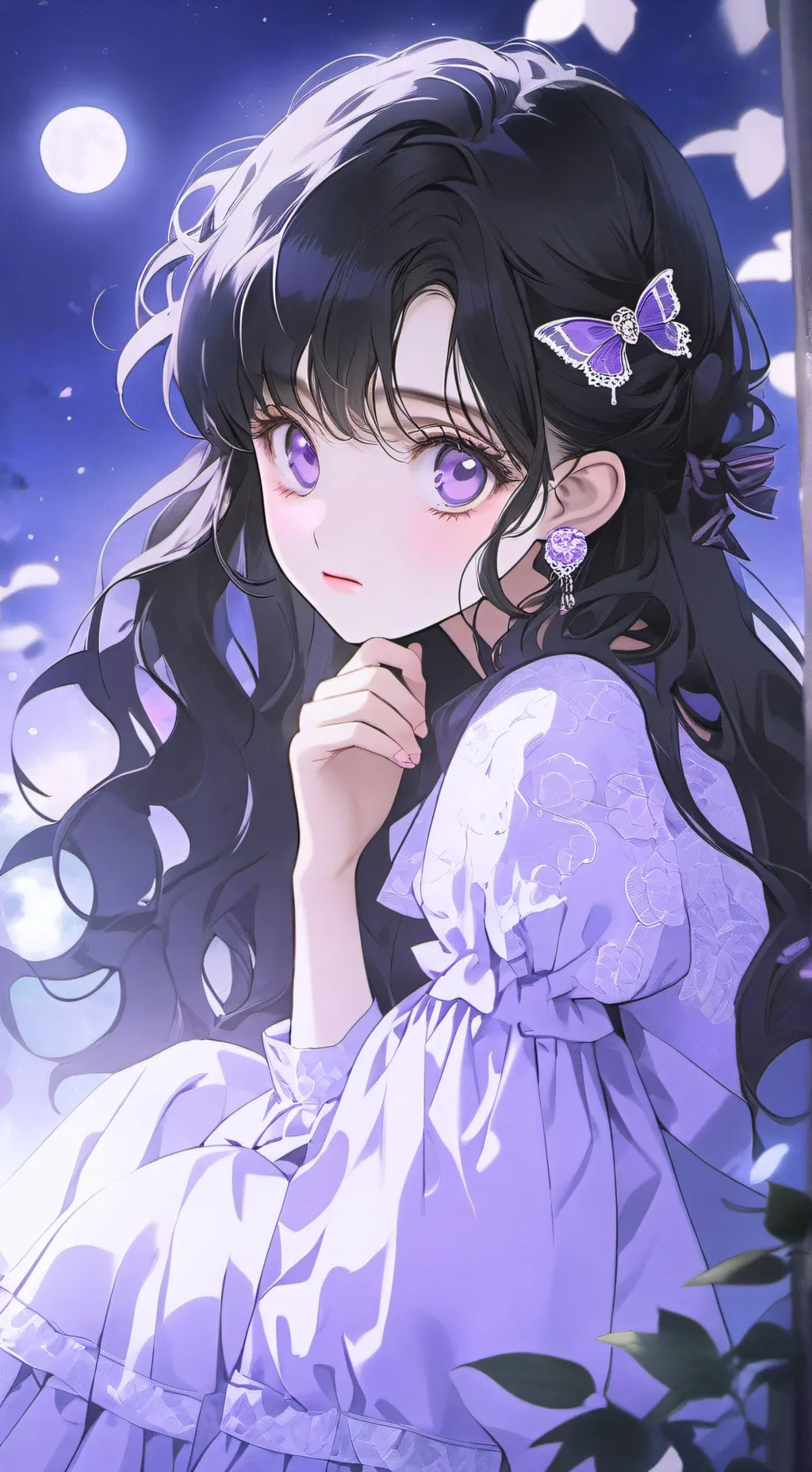 ai character: Mina  background