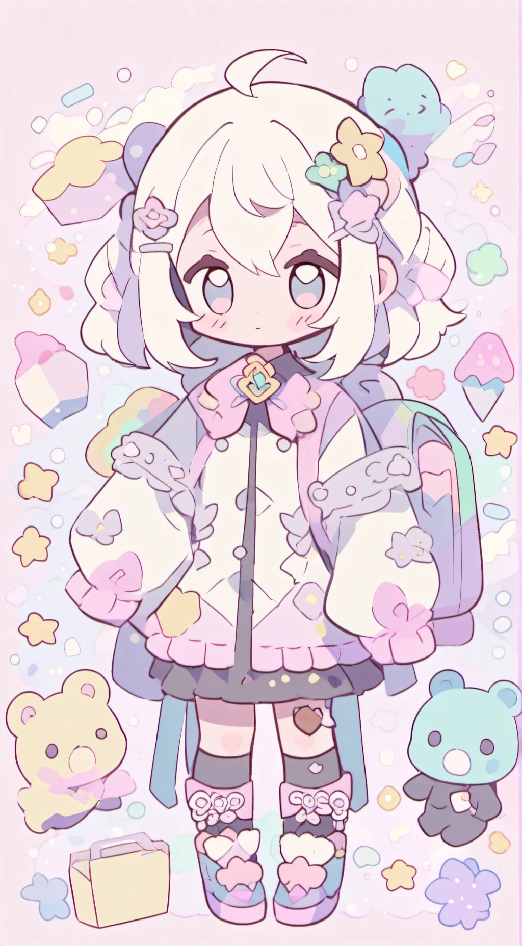 ai character: sprunki squid game background
