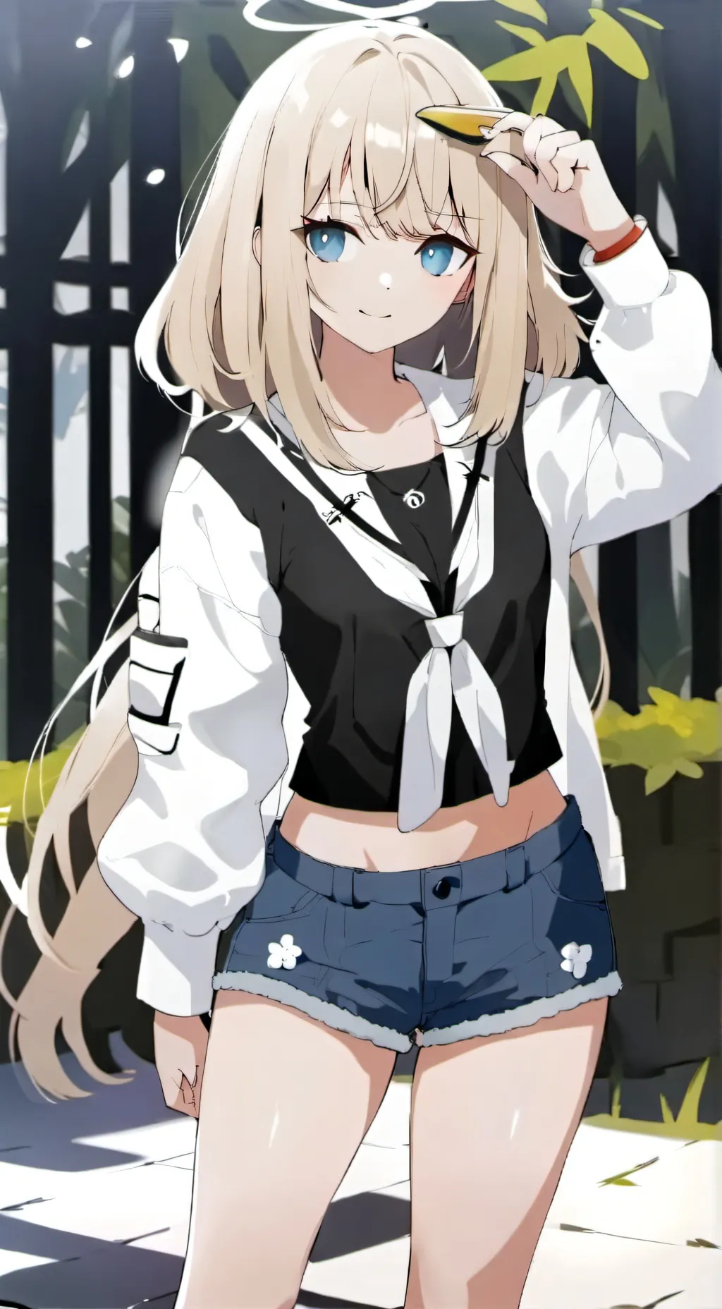 ai character: Emerald  background