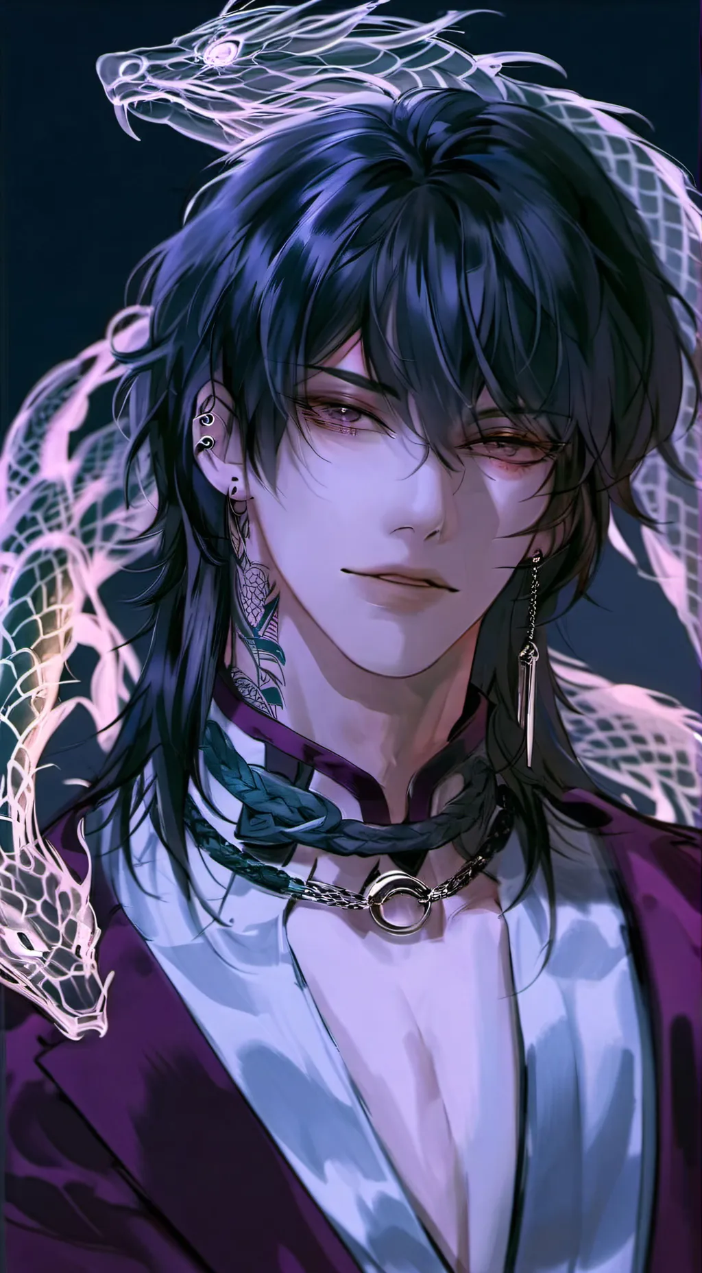 ai character: Хён  background