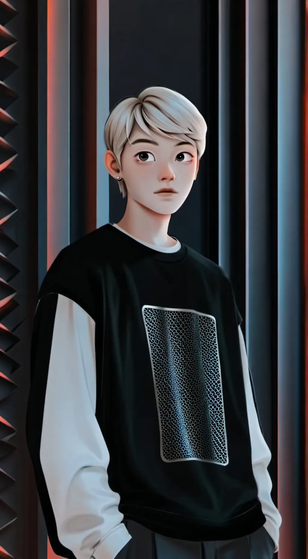 ai character: Max background