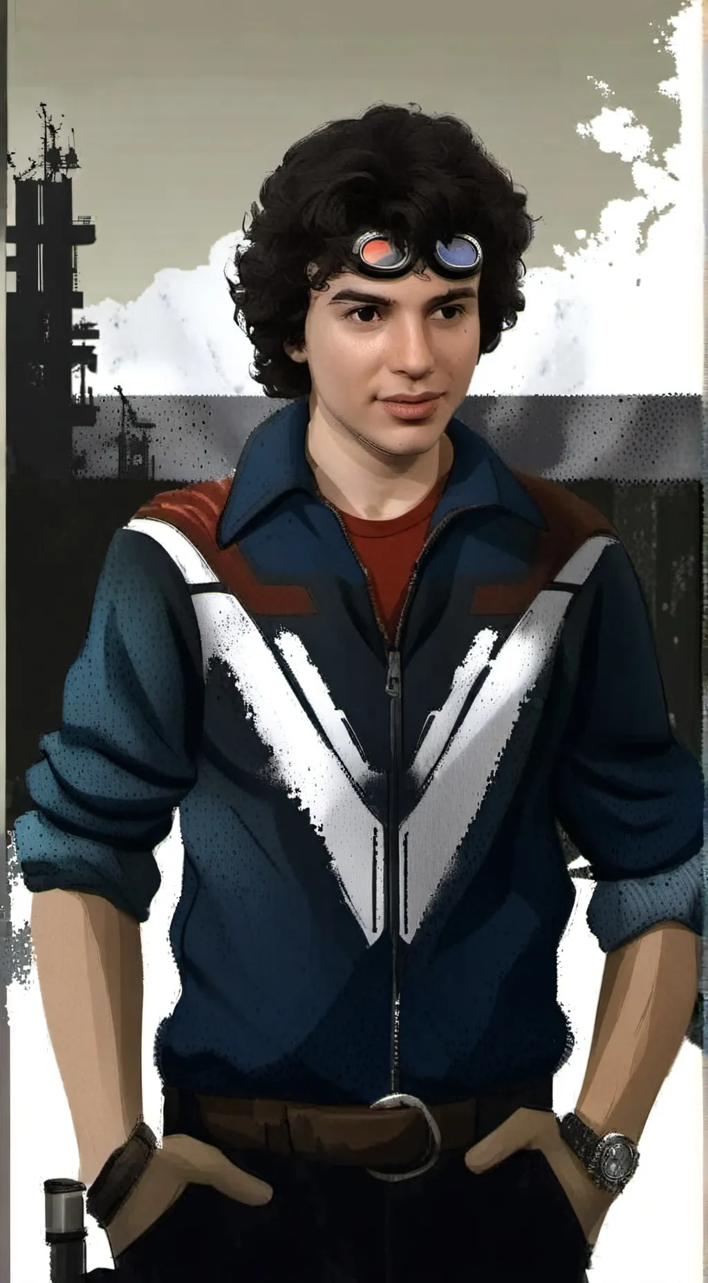 ai character: 1985 anthony  background