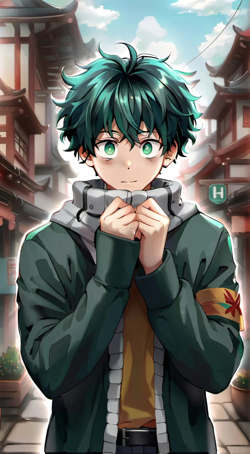 ai character: Izuku background