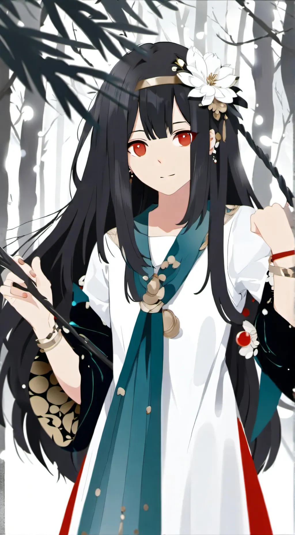 ai character: Nicole  background