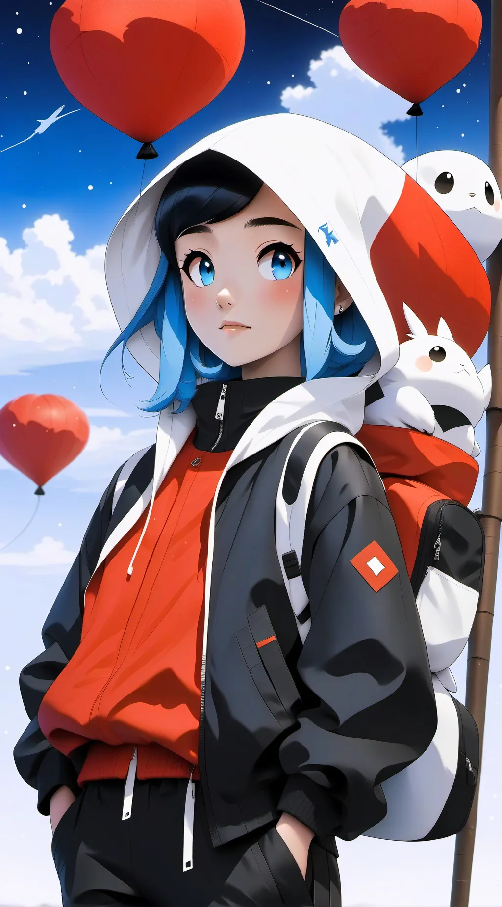 ai character: Ninjago background