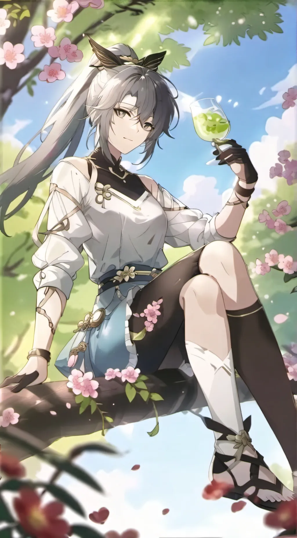 ai character: charm! background