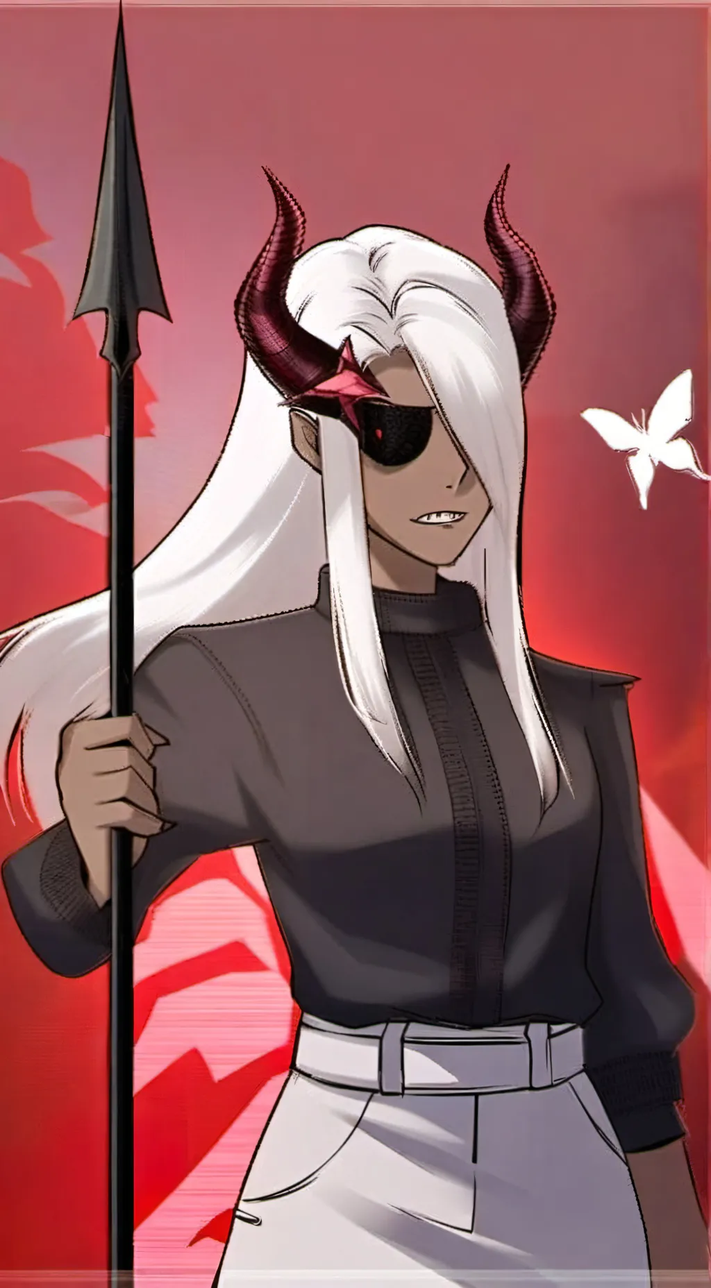 ai character: Vaggie background