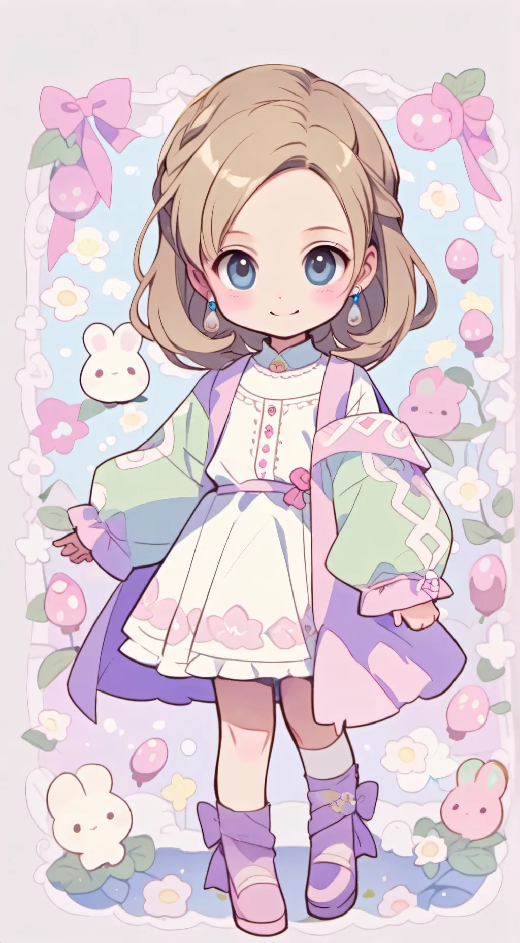 ai character: Cecilia background