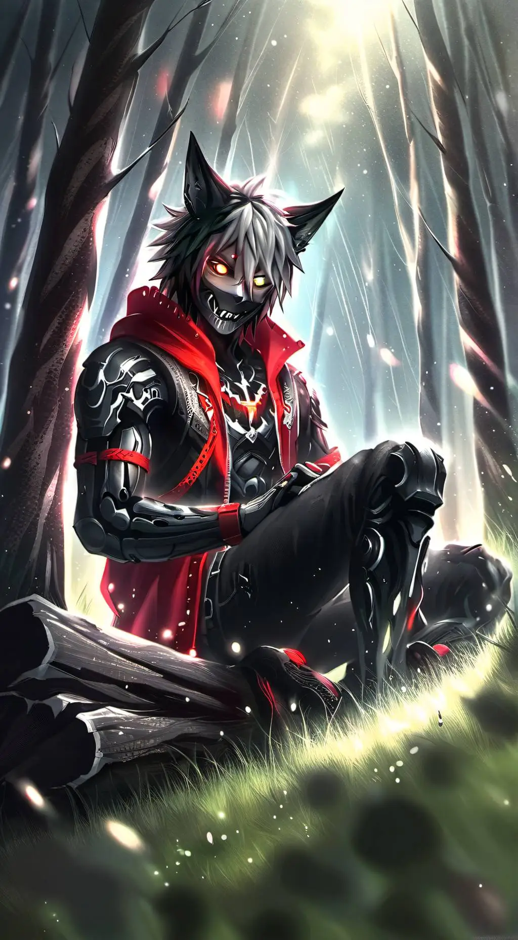 ai character: monsta background