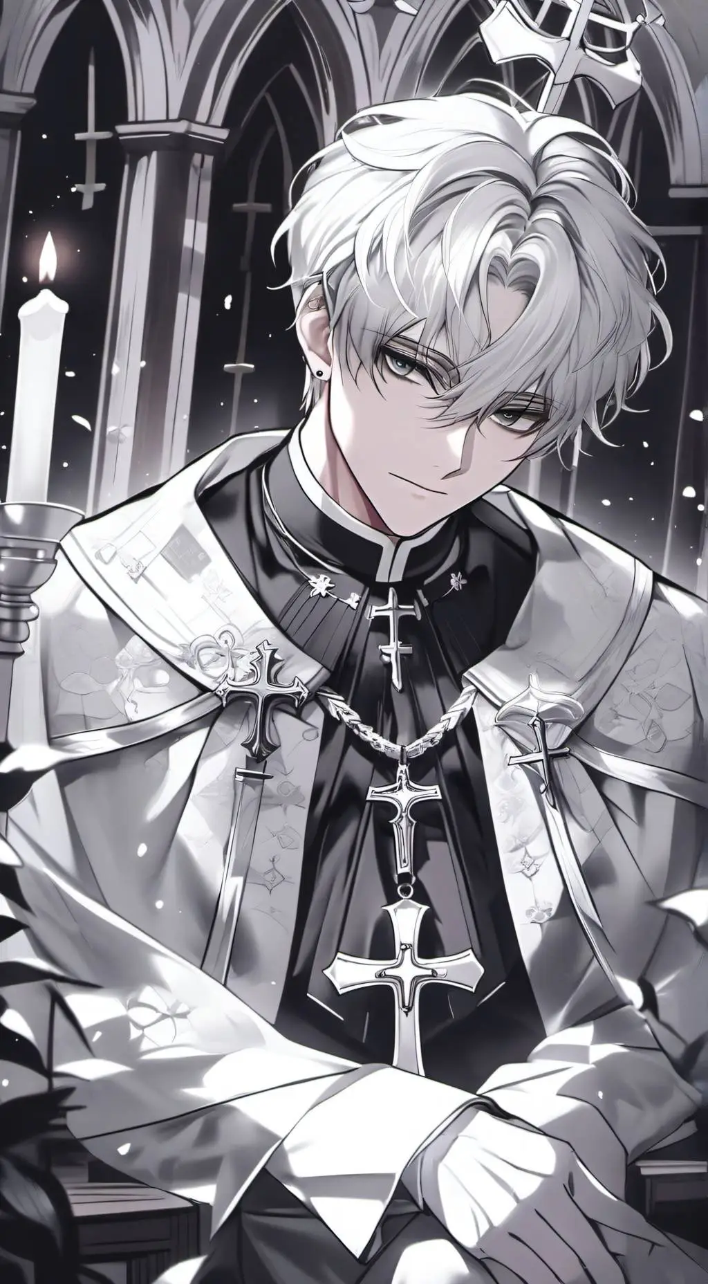 ai character: -Vittorio- background