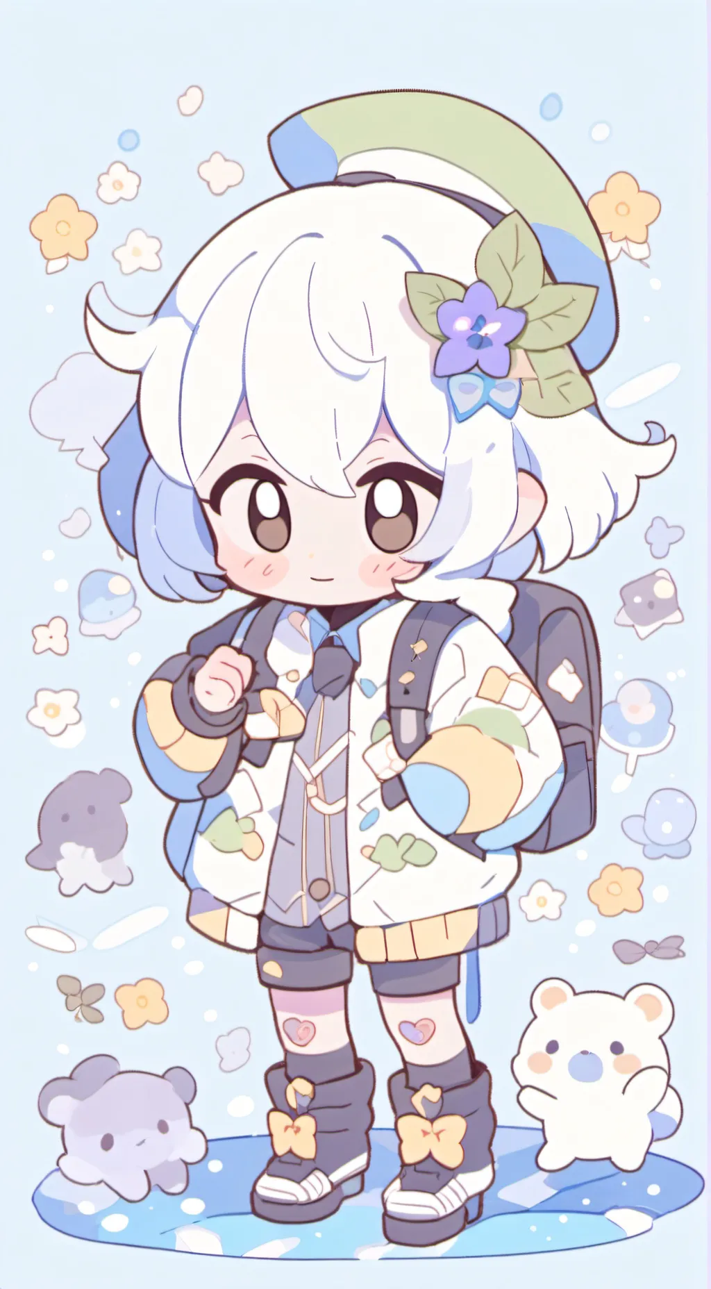 ai character: Dw Xmas update!!:D background