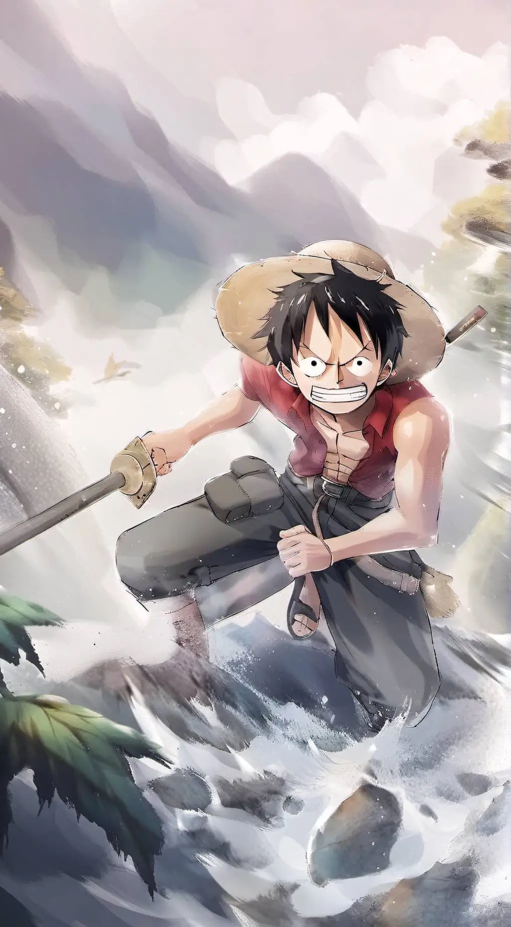 ai character: One Piece RP background