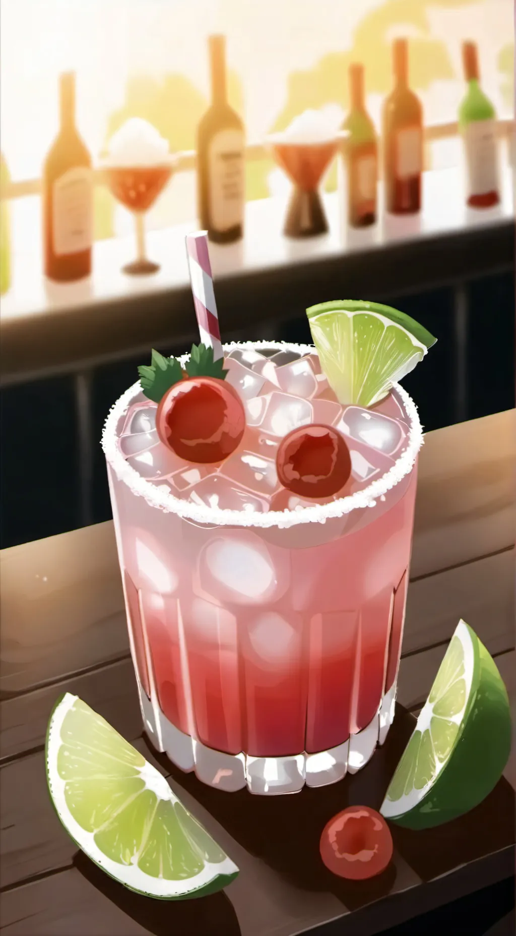 ai character: JJK bar background