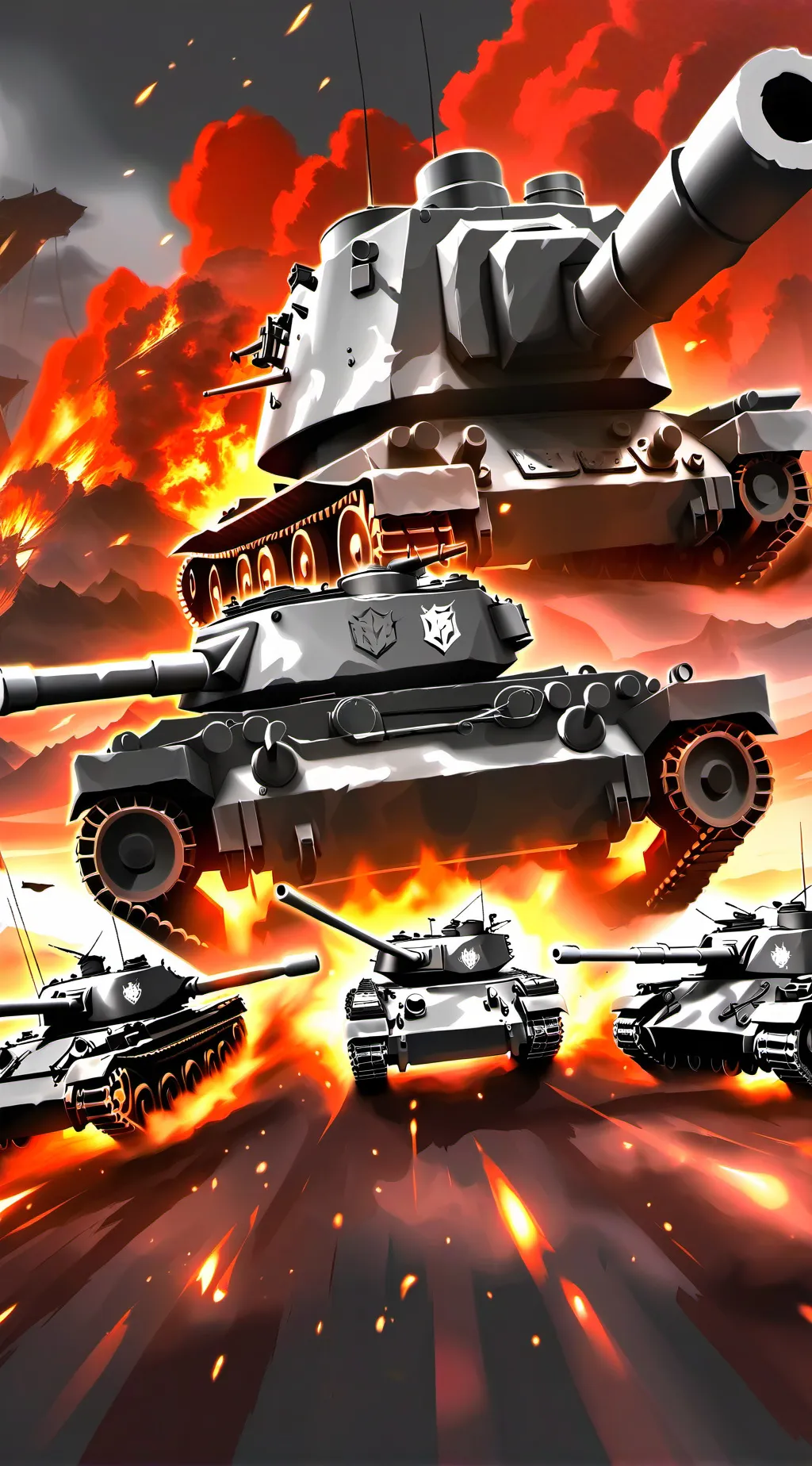 ai character: homeanimations war background