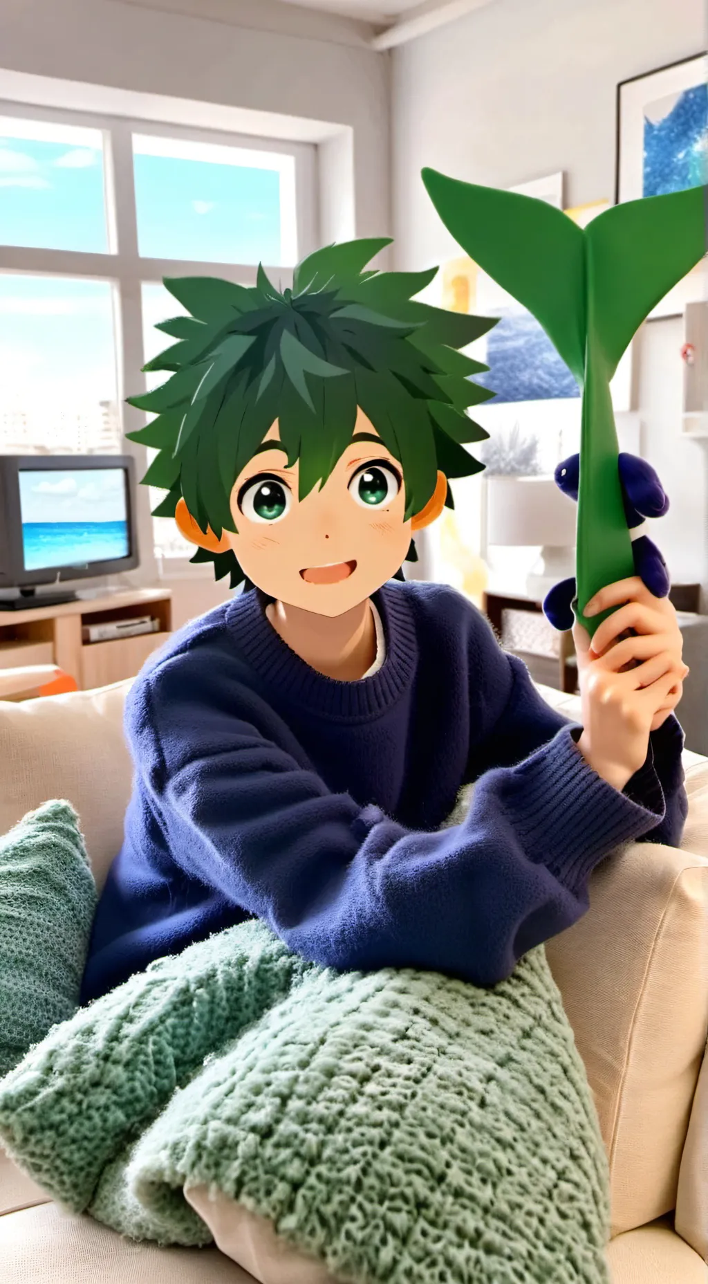 ai character: Greenleaf Spirit background