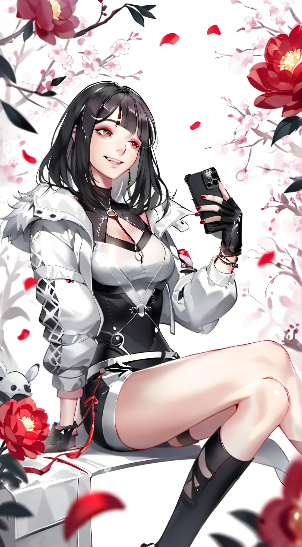 ai character: mommy eyelish background