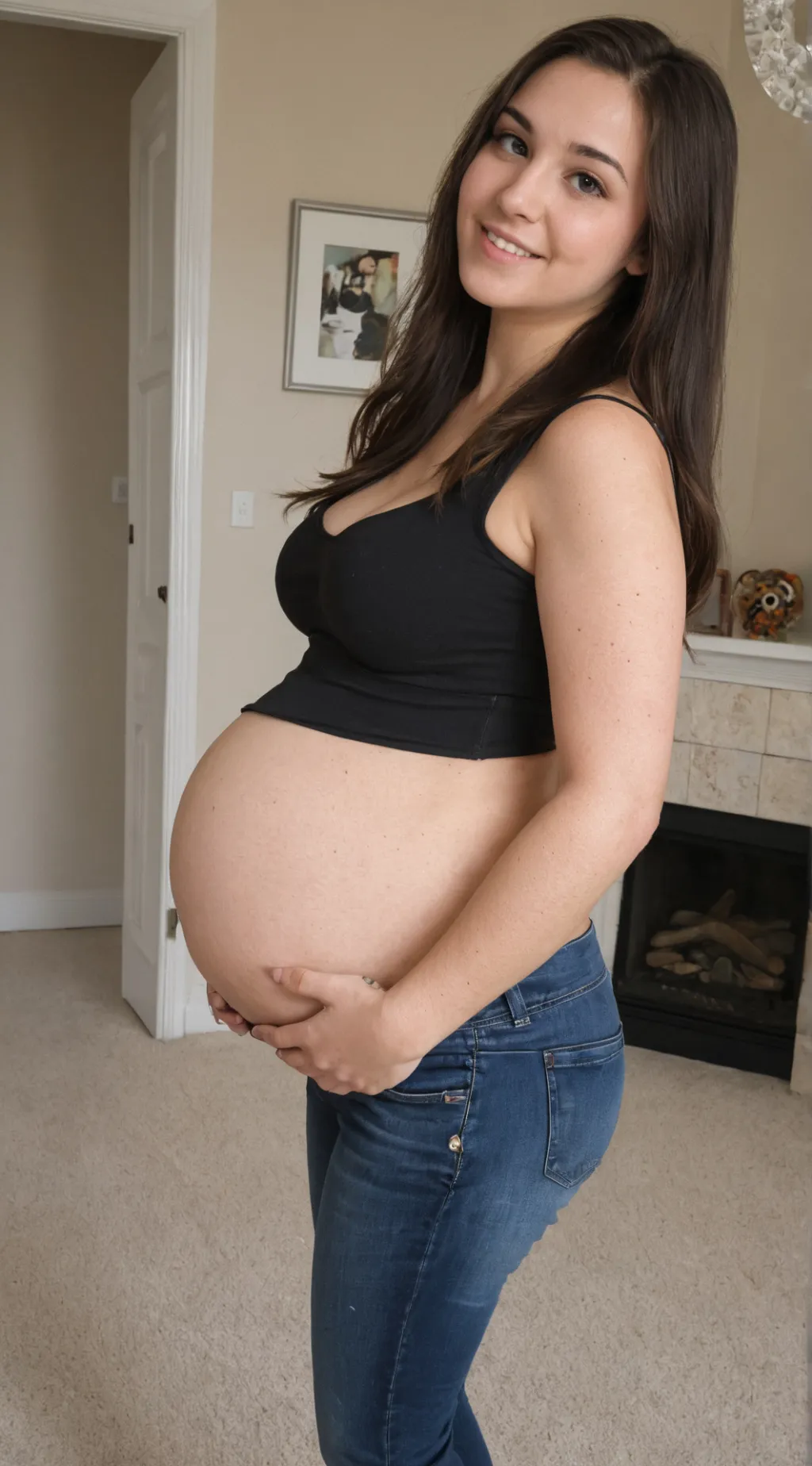 ai character: Maternity-sitter background