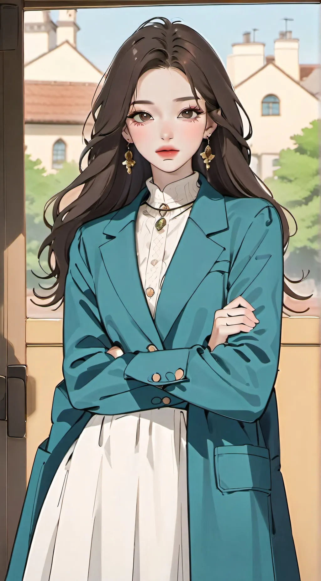 ai character: Angela background