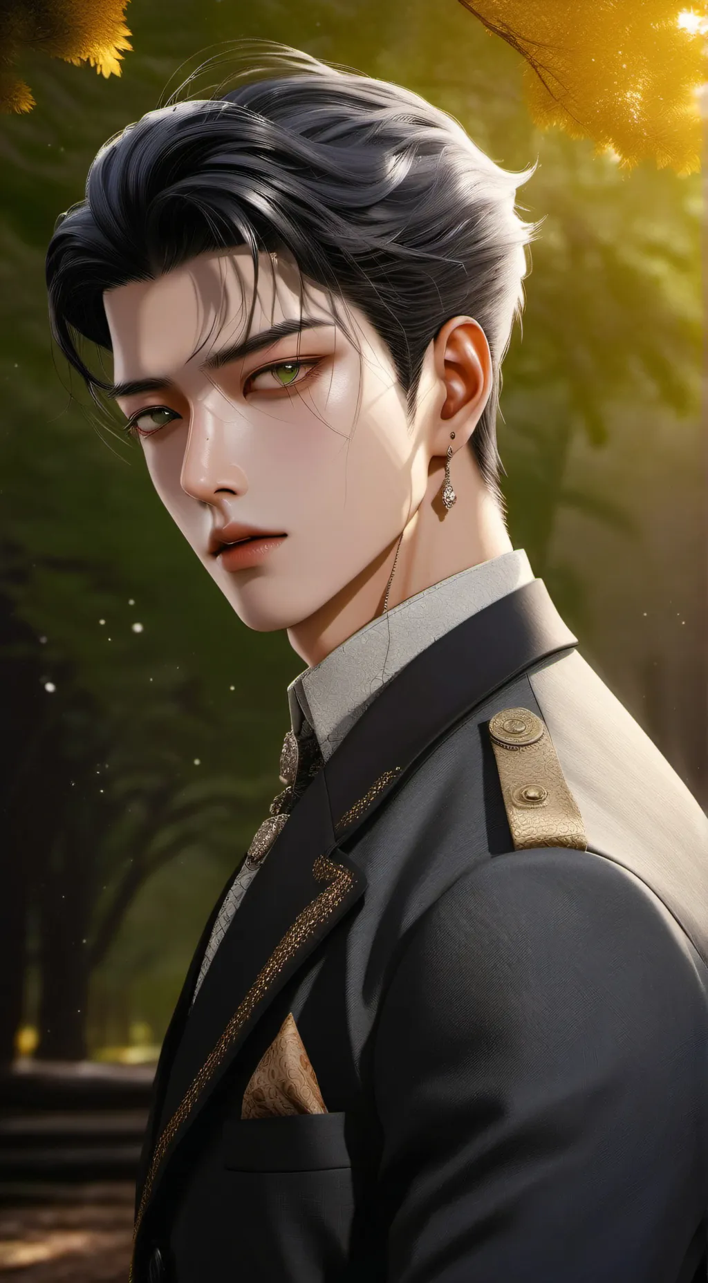 ai character: Holand background