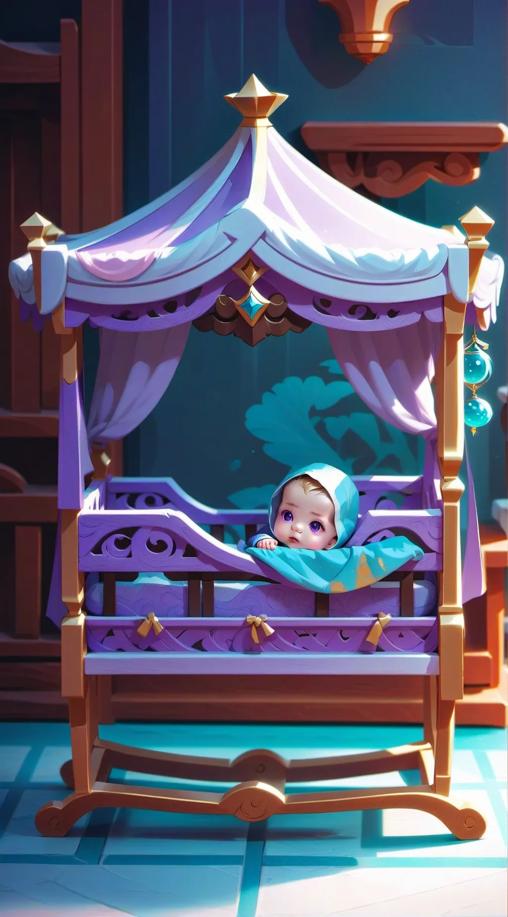 ai character: favorite child  background