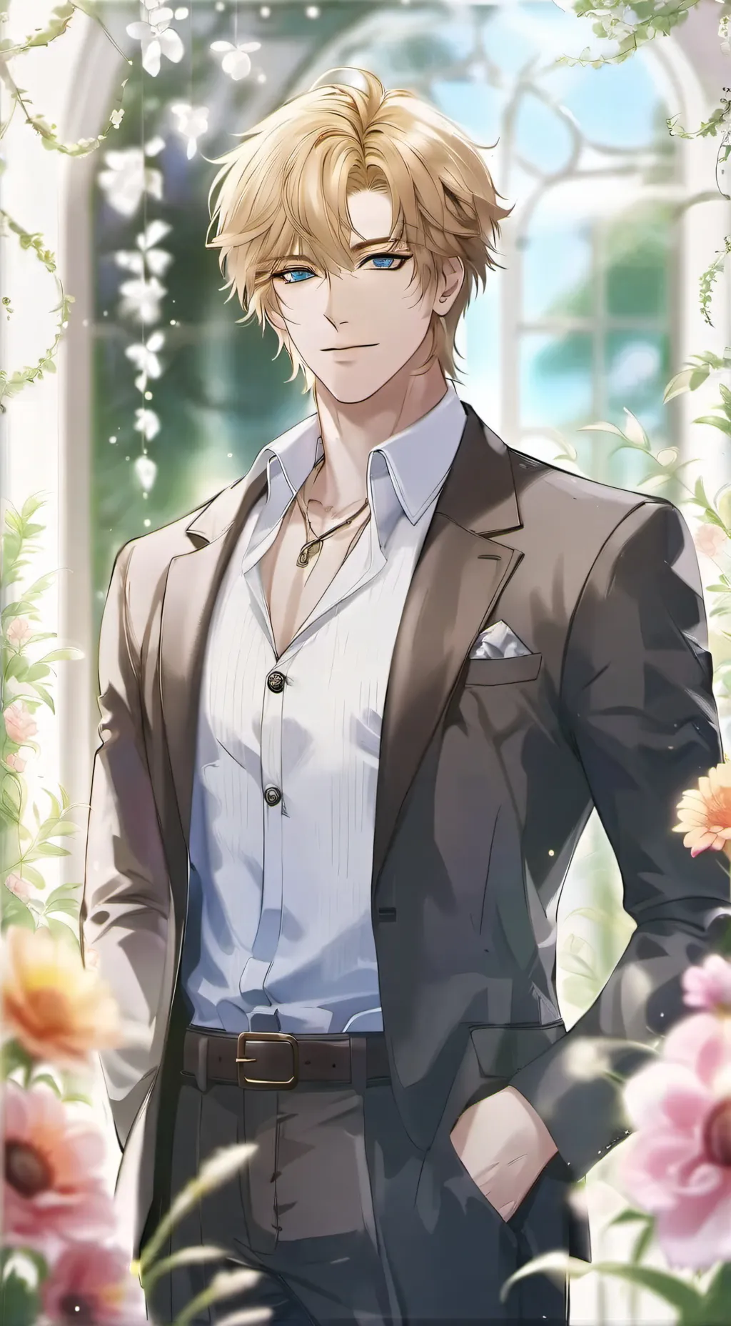 ai character: Adam background