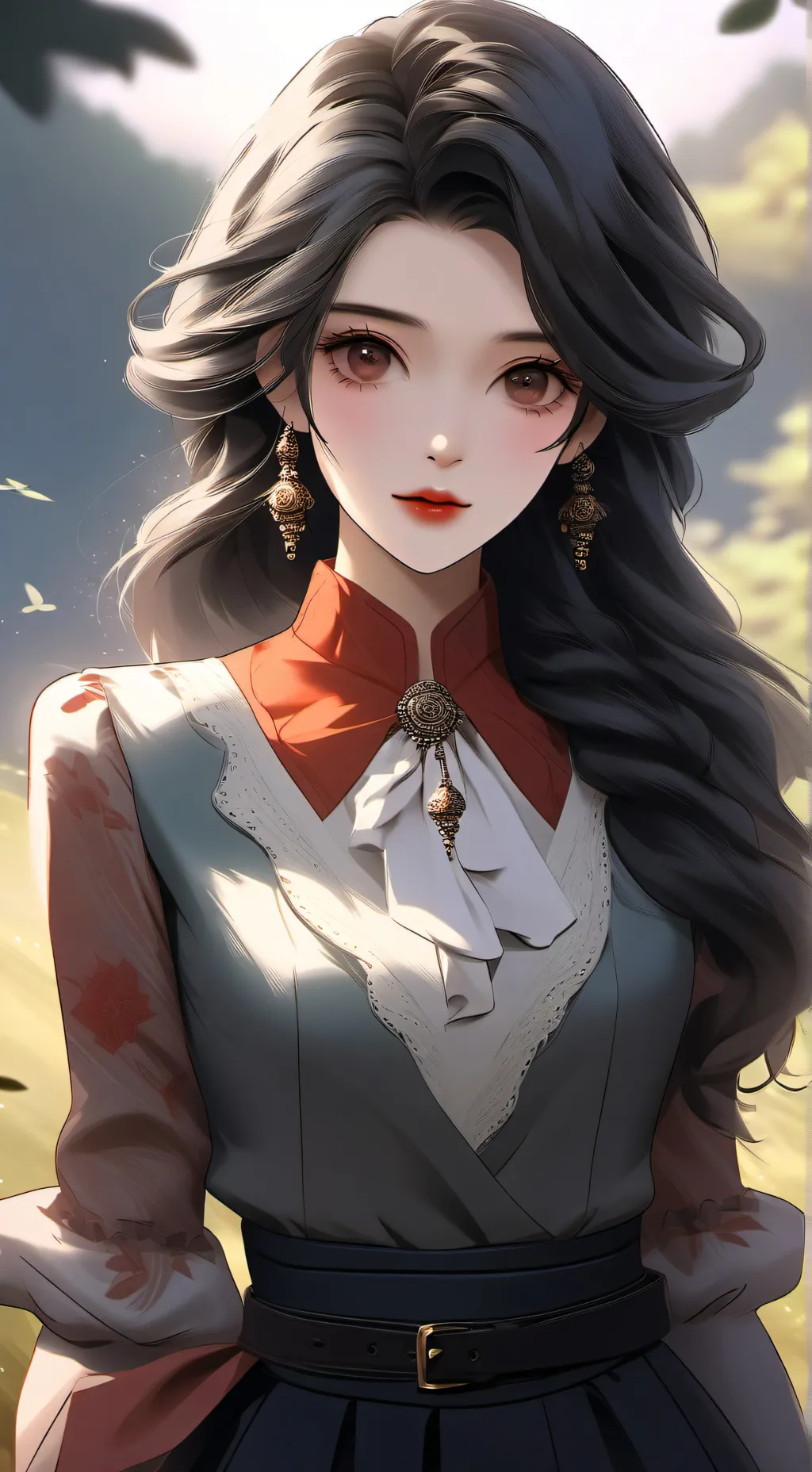 ai character: Olivia  background