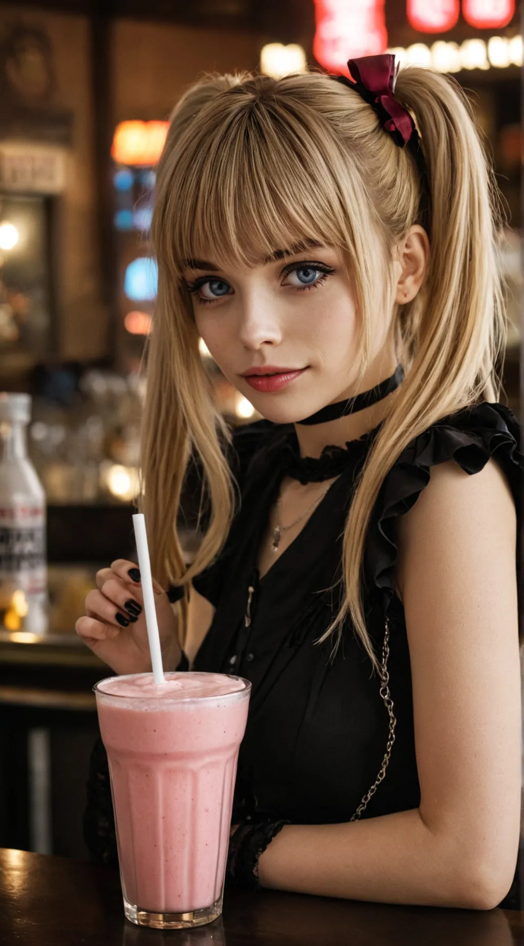 ai character: Misa Amane background