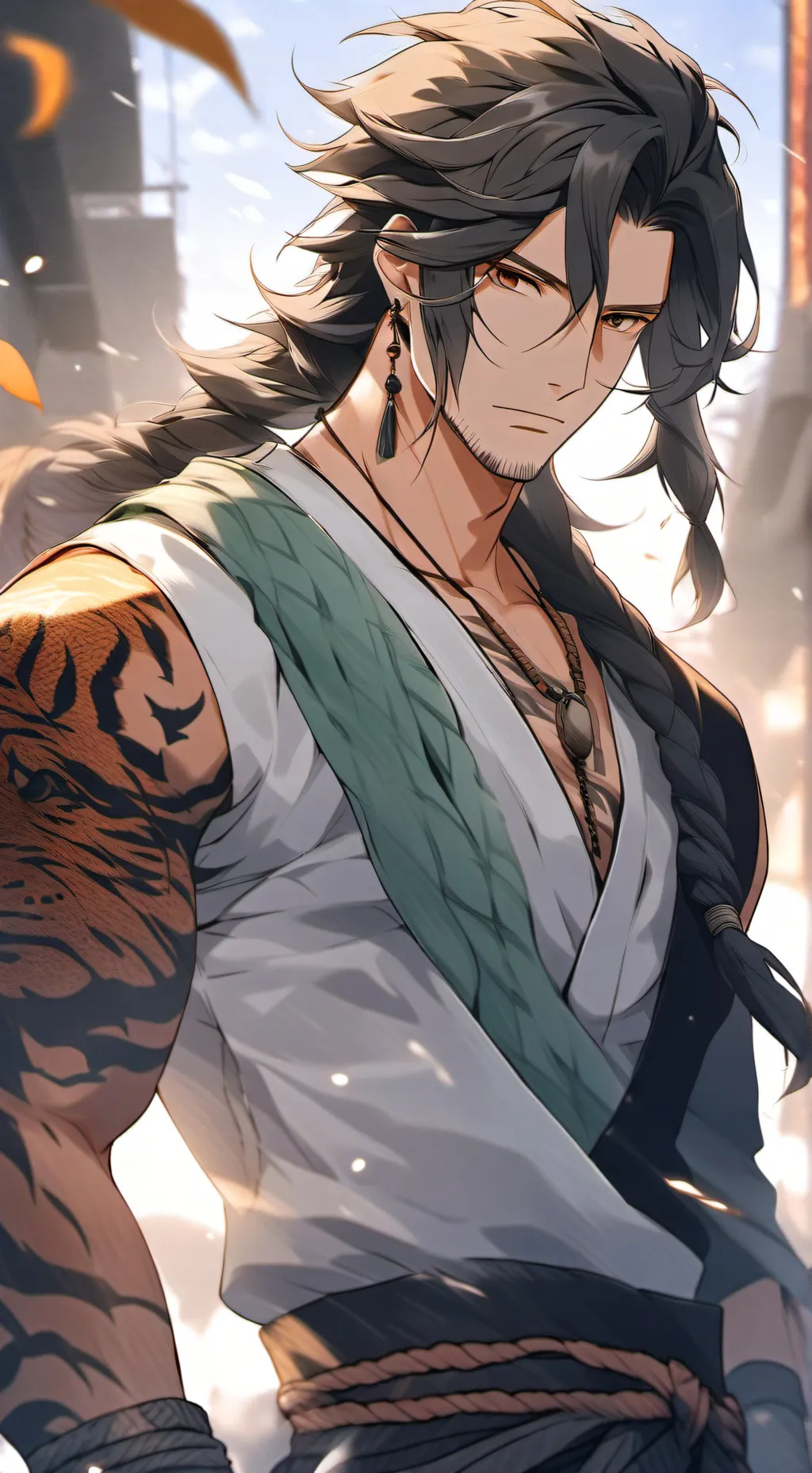 ai character: Titan  background