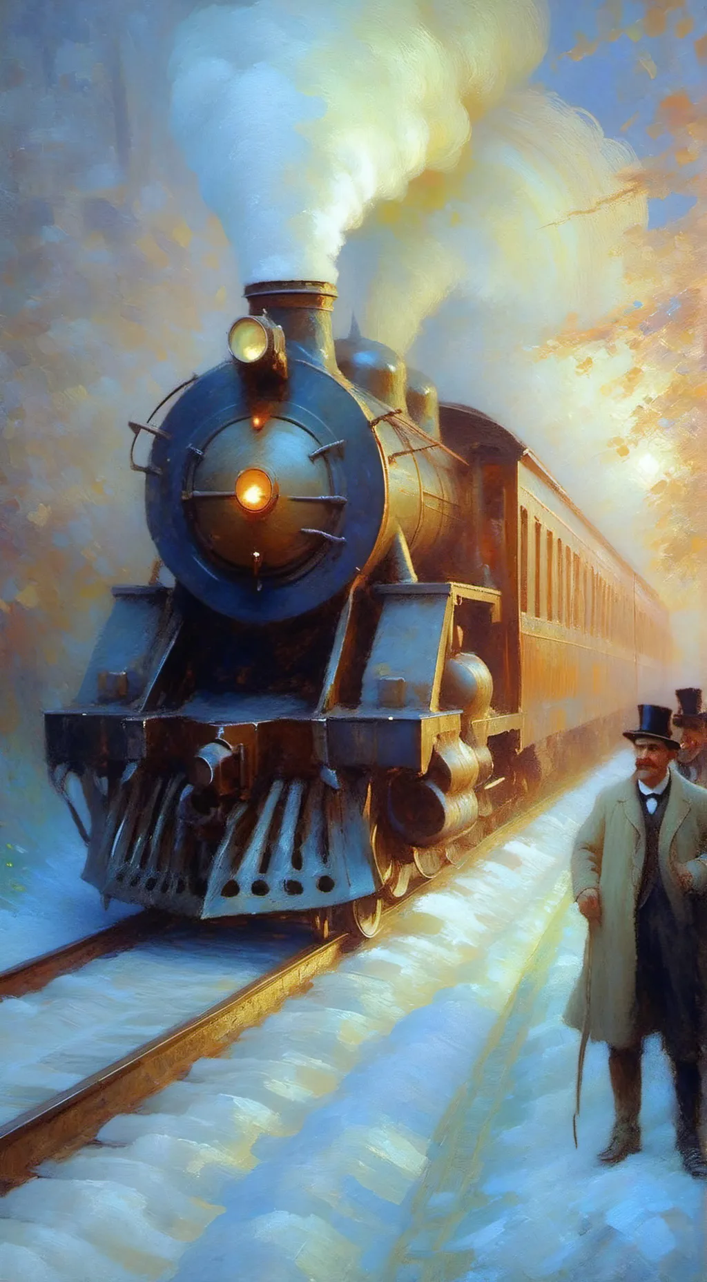 ai character: RDR2 TRAIN background
