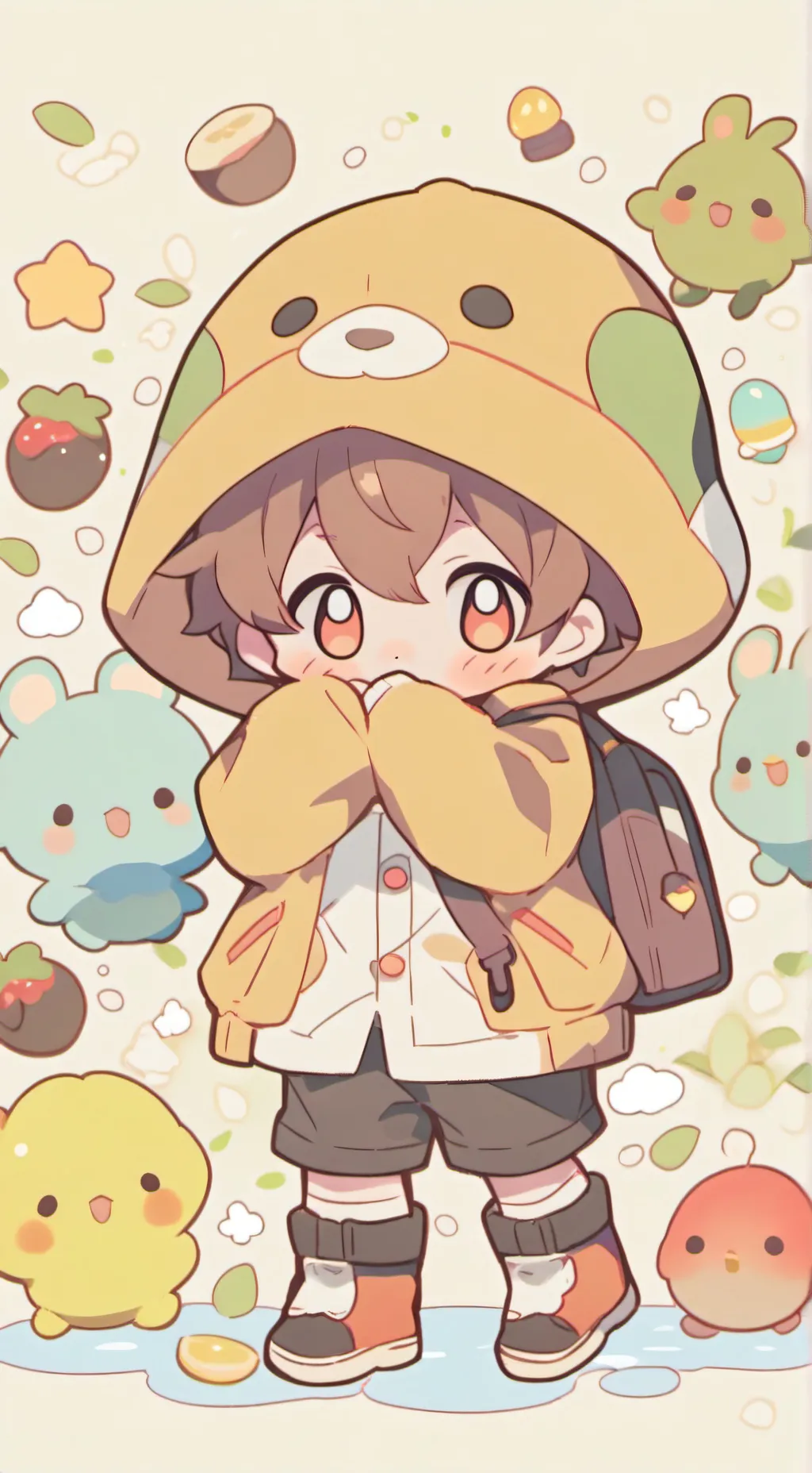 ai character: niñito background