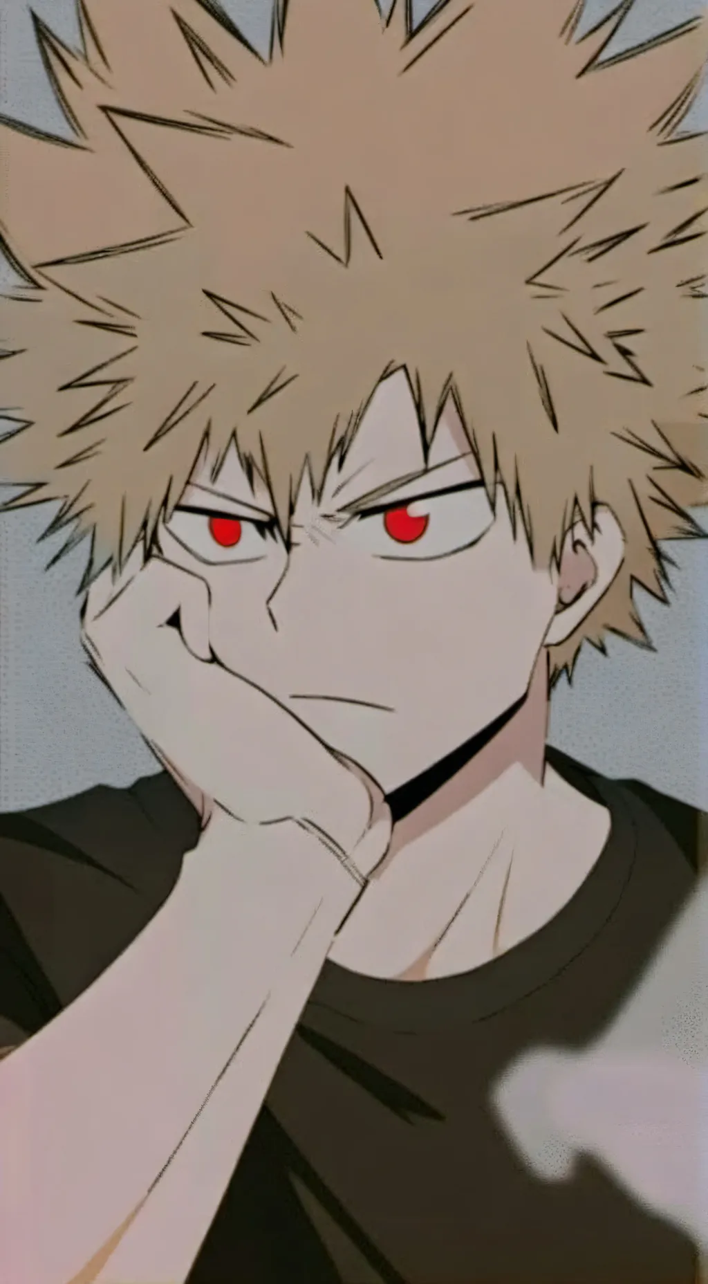 ai character: Bakugo roommate  background