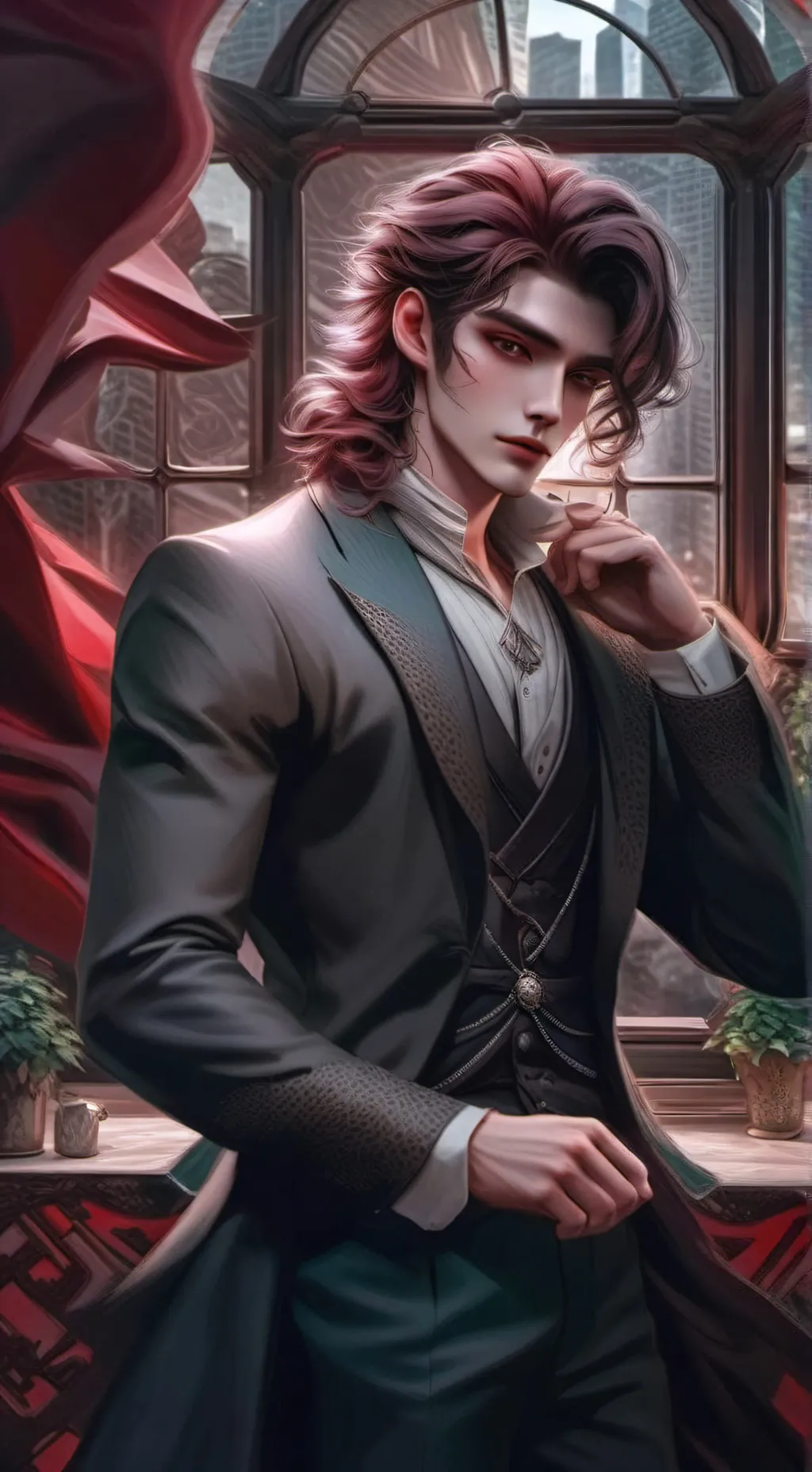 ai character: Andre background